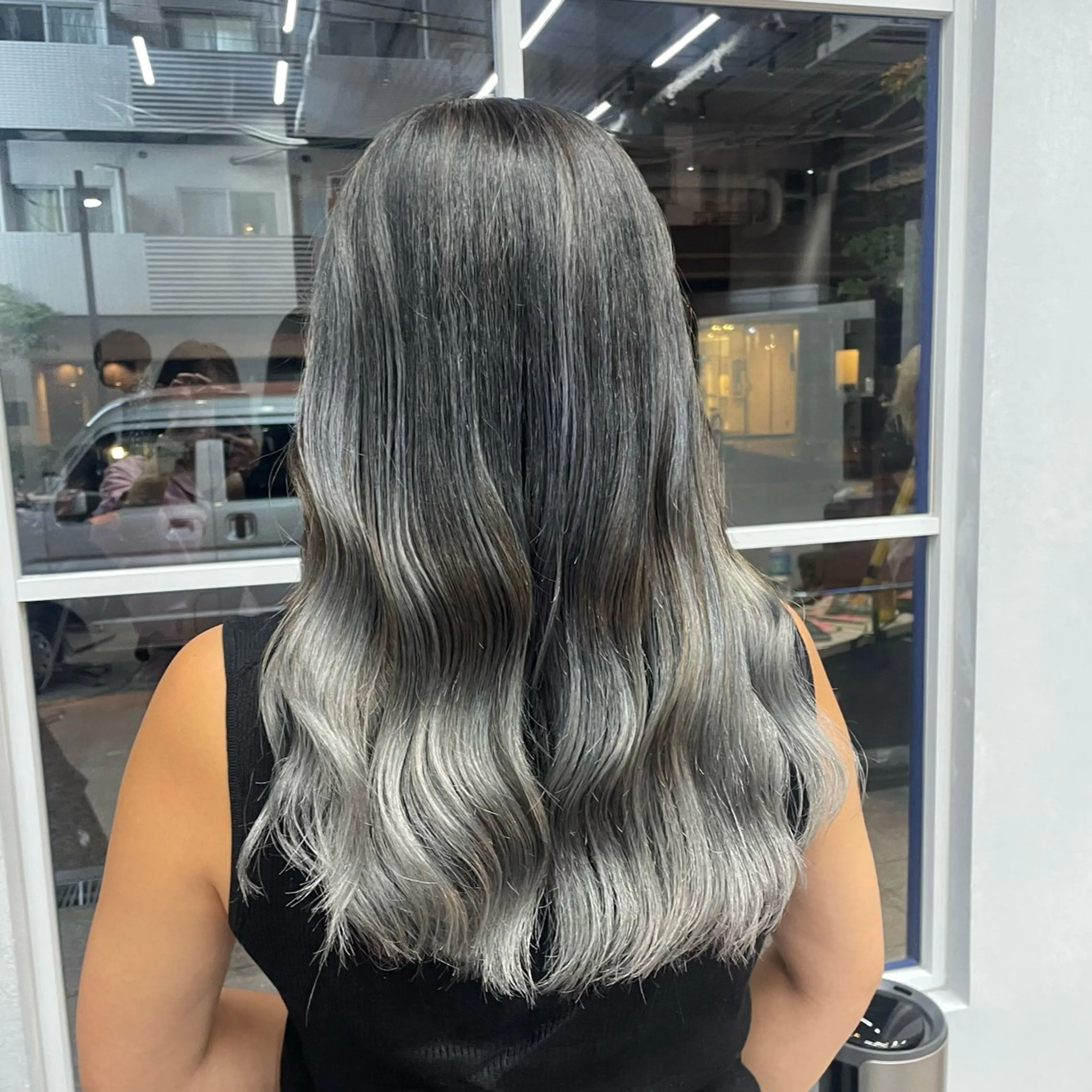 ロング カット ヘアカラー 🫧艶髪/ブリーチ 🐳honami🫧のヘアスタイル