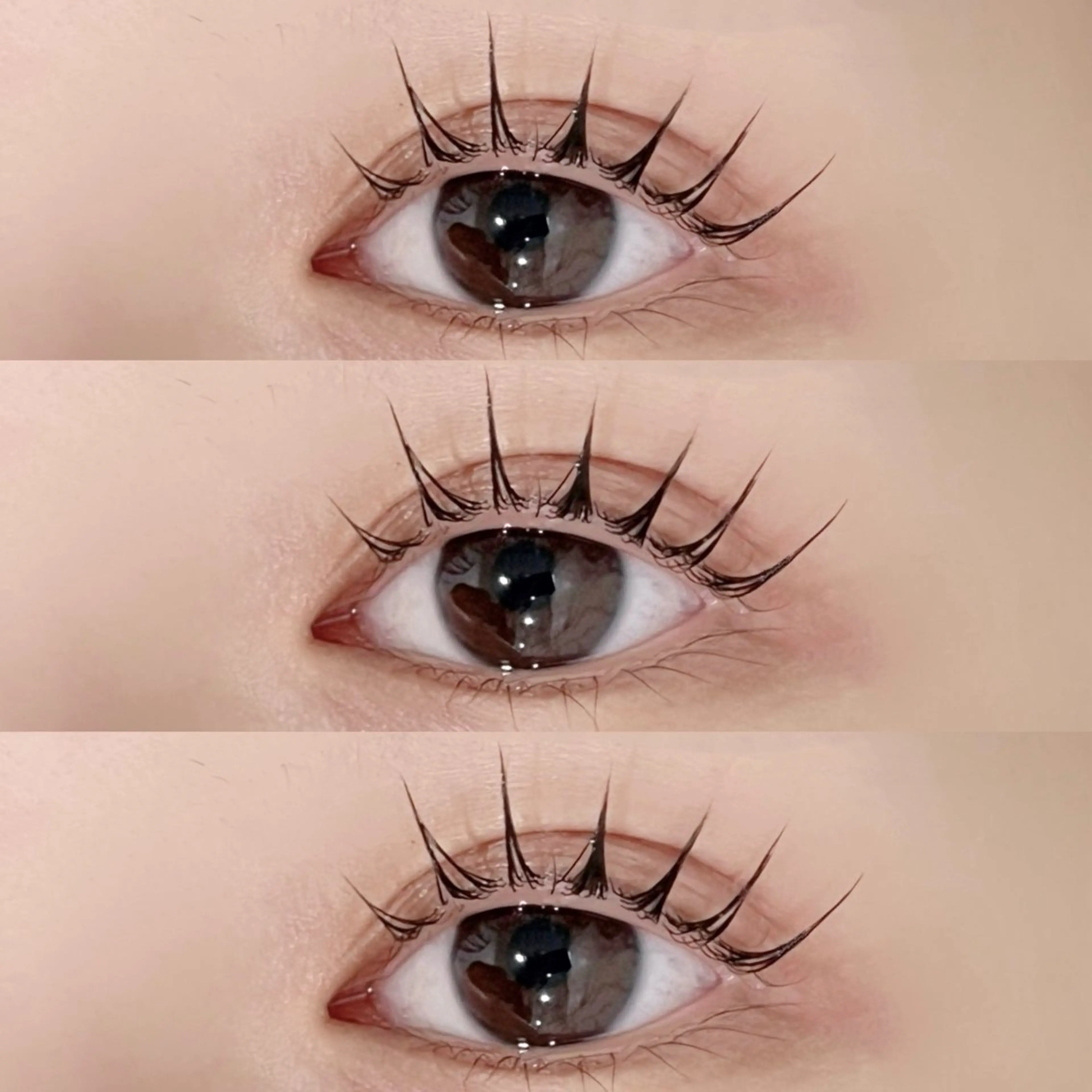 マツエク・マツパ Merci𖤐´ 長谷川　【万代】のマツエク・マツパデザイン