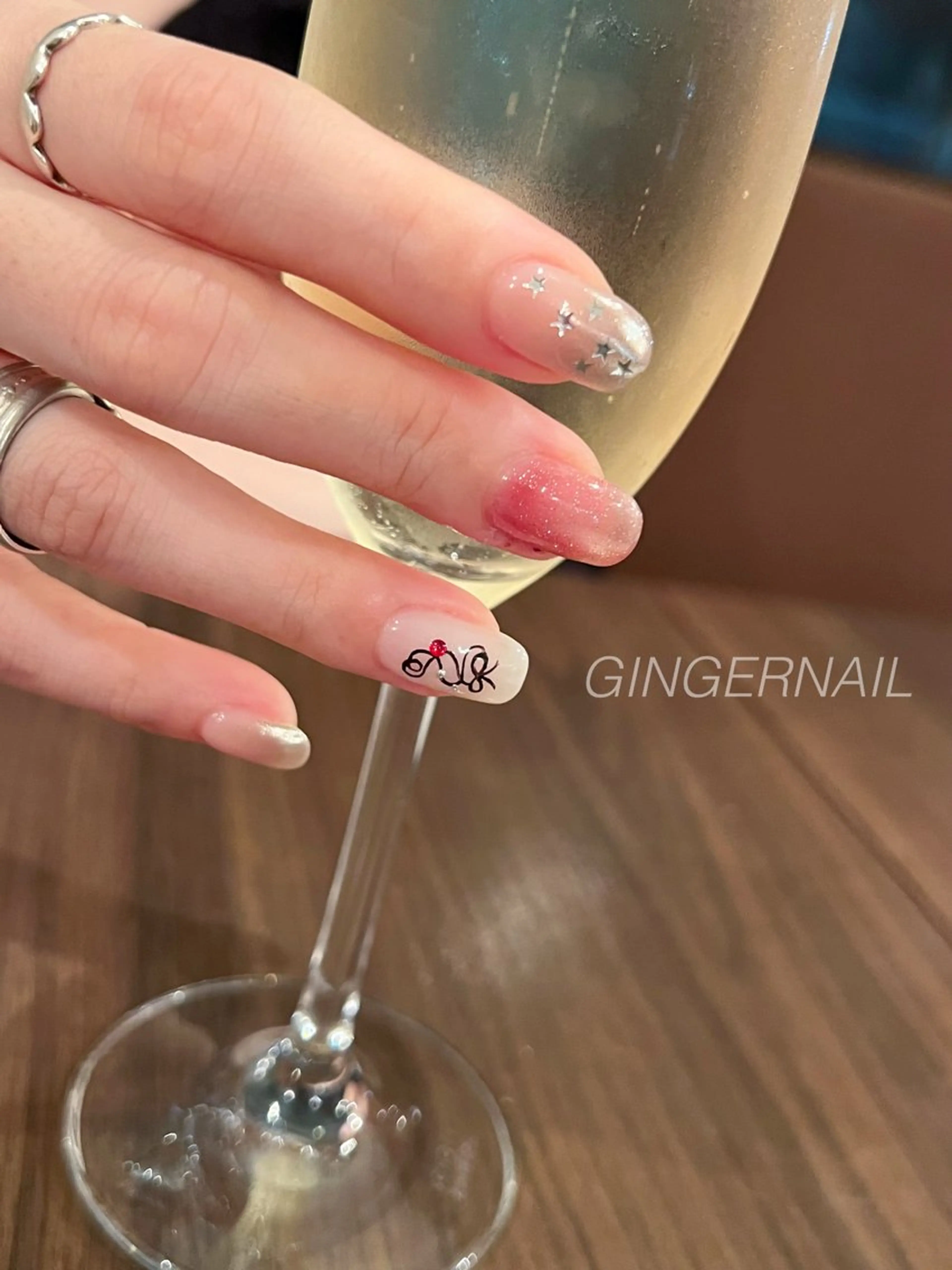 ネイル ハンドネイル ハンドケア 代々木 GINGERNAILのネイルデザイン