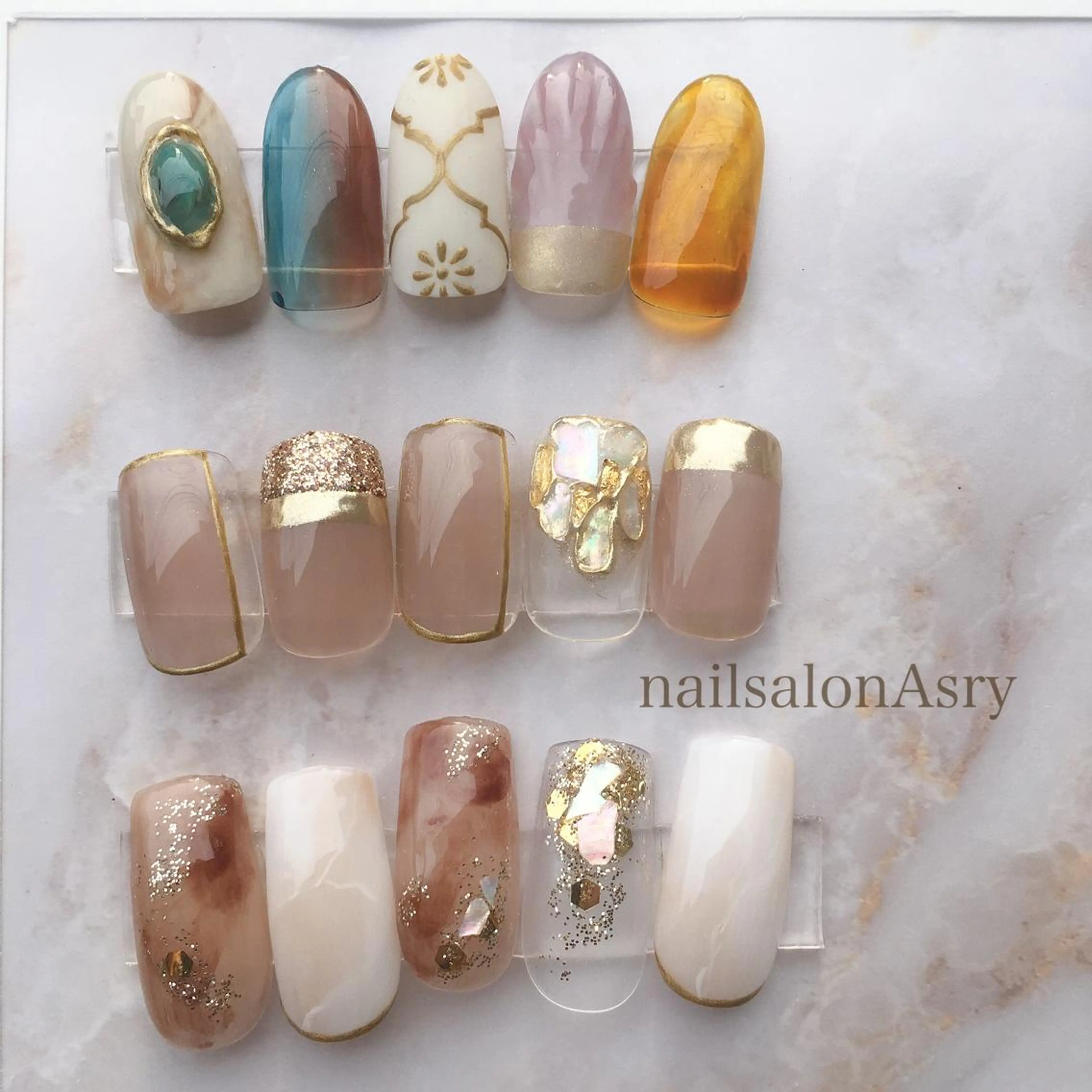 ネイル ハンドネイル nailsalon Asryのネイルデザイン