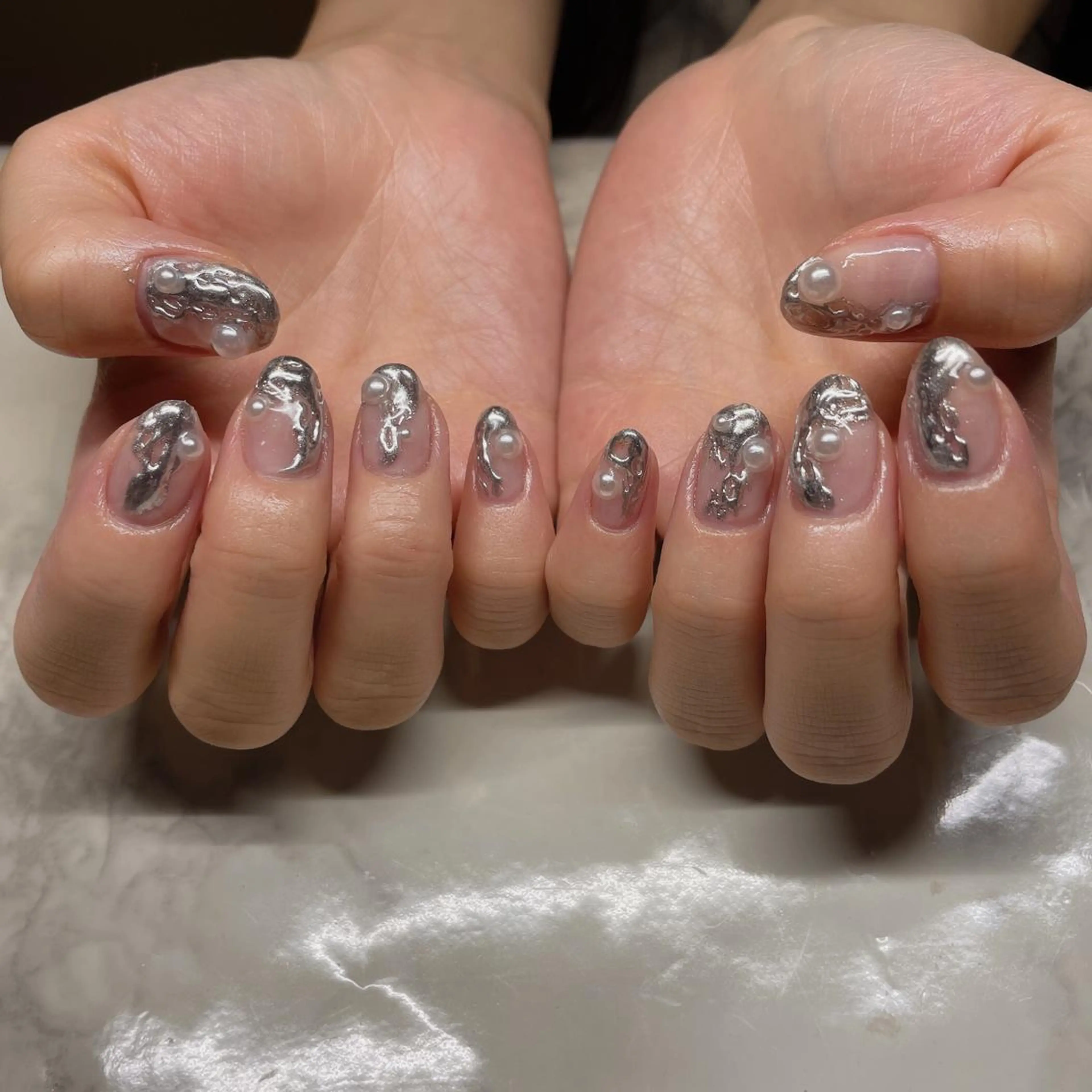 ネイル ニュアンスネイル ハンドネイル RANUN nailのネイルデザイン