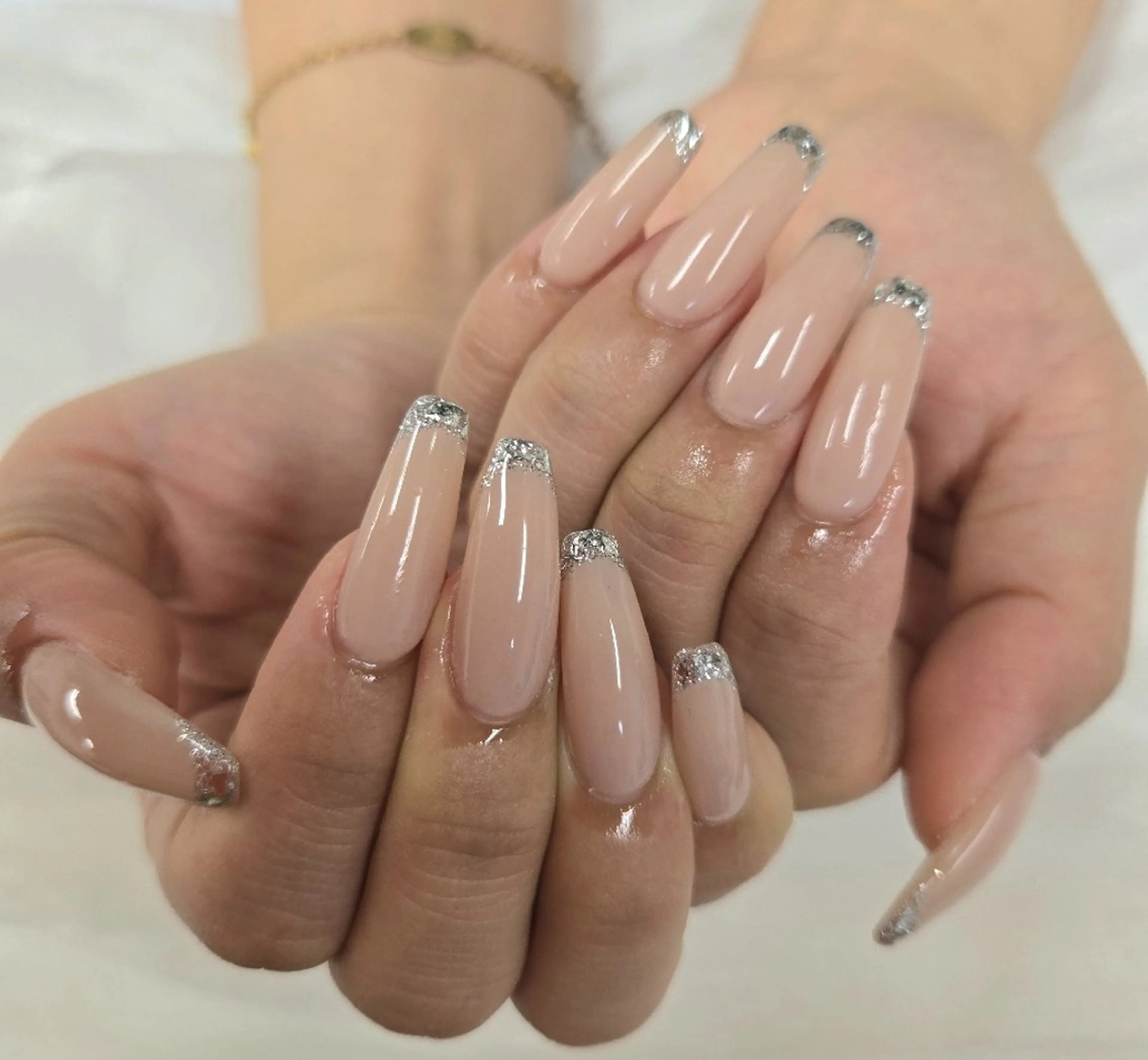 ネイル アートネイル オーロラネイル チークネイル ジェルネイル グラデーション ハンドネイル 河野ちえ (雑誌掲載サロン)のネイルデザイン