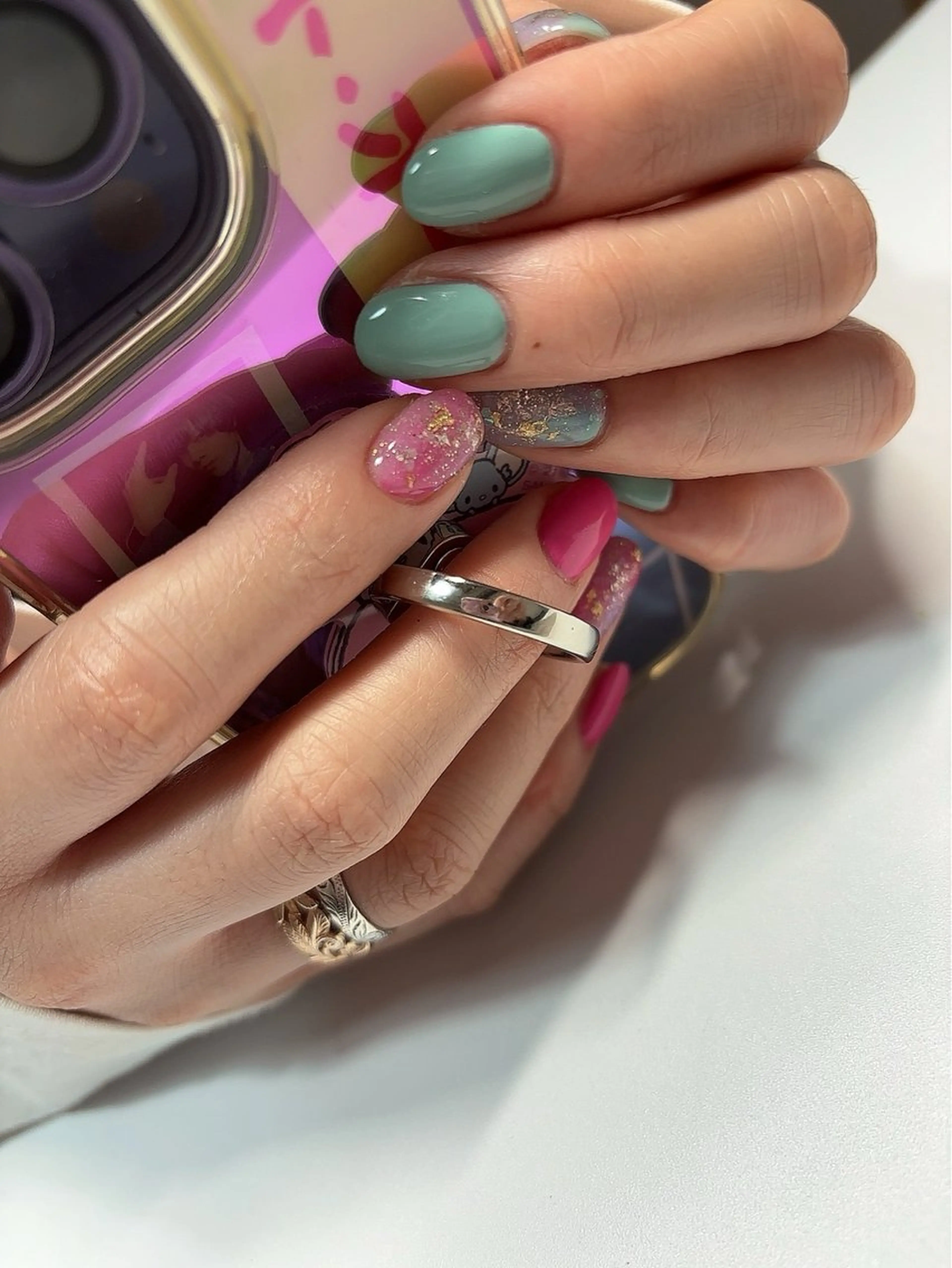 ネイル 春ネイル nail by R'eのネイルデザイン