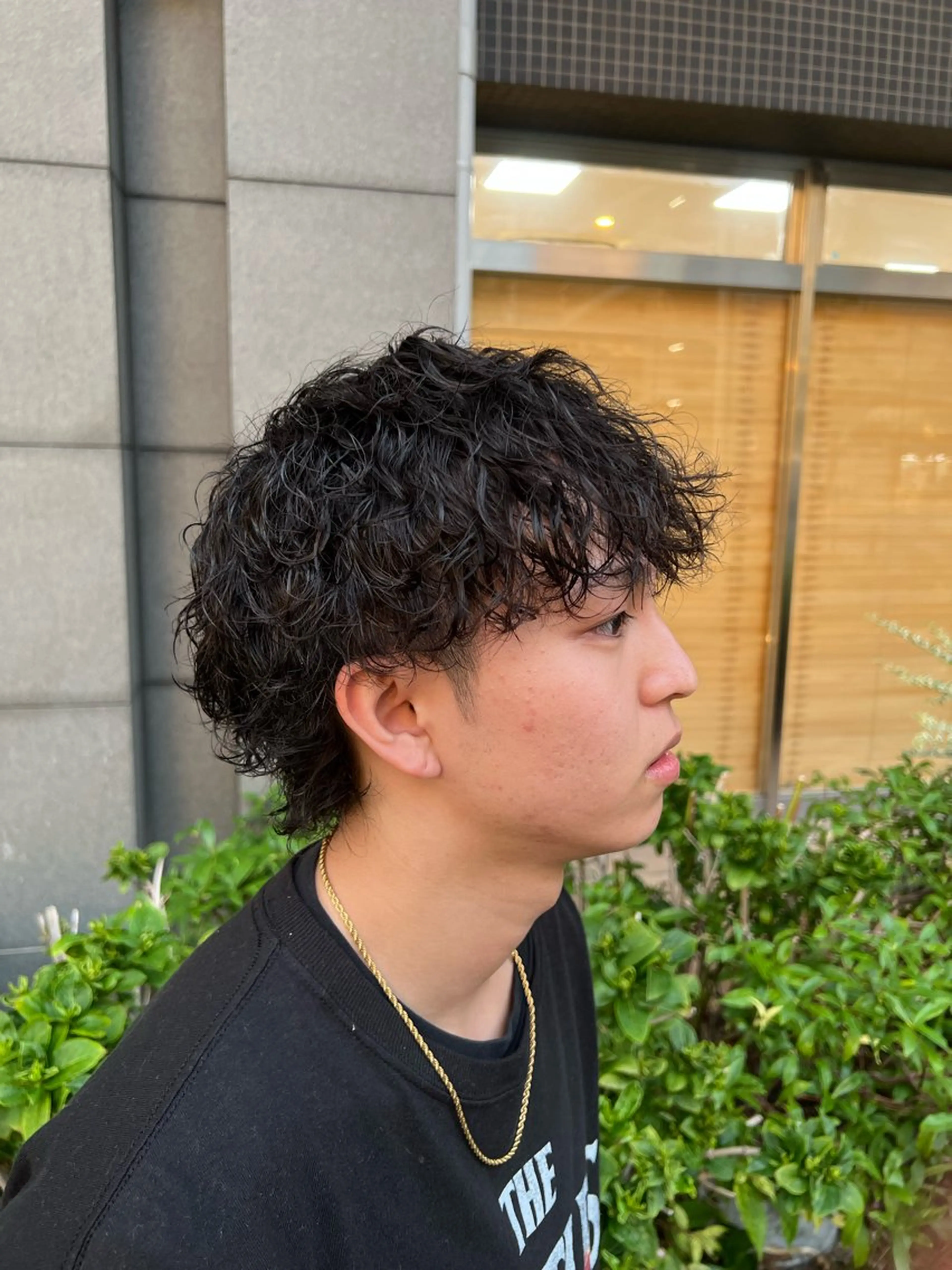 パーマ メンズ 波巻きパーマ メンズカット/パーマ /森本翔大のヘアスタイル