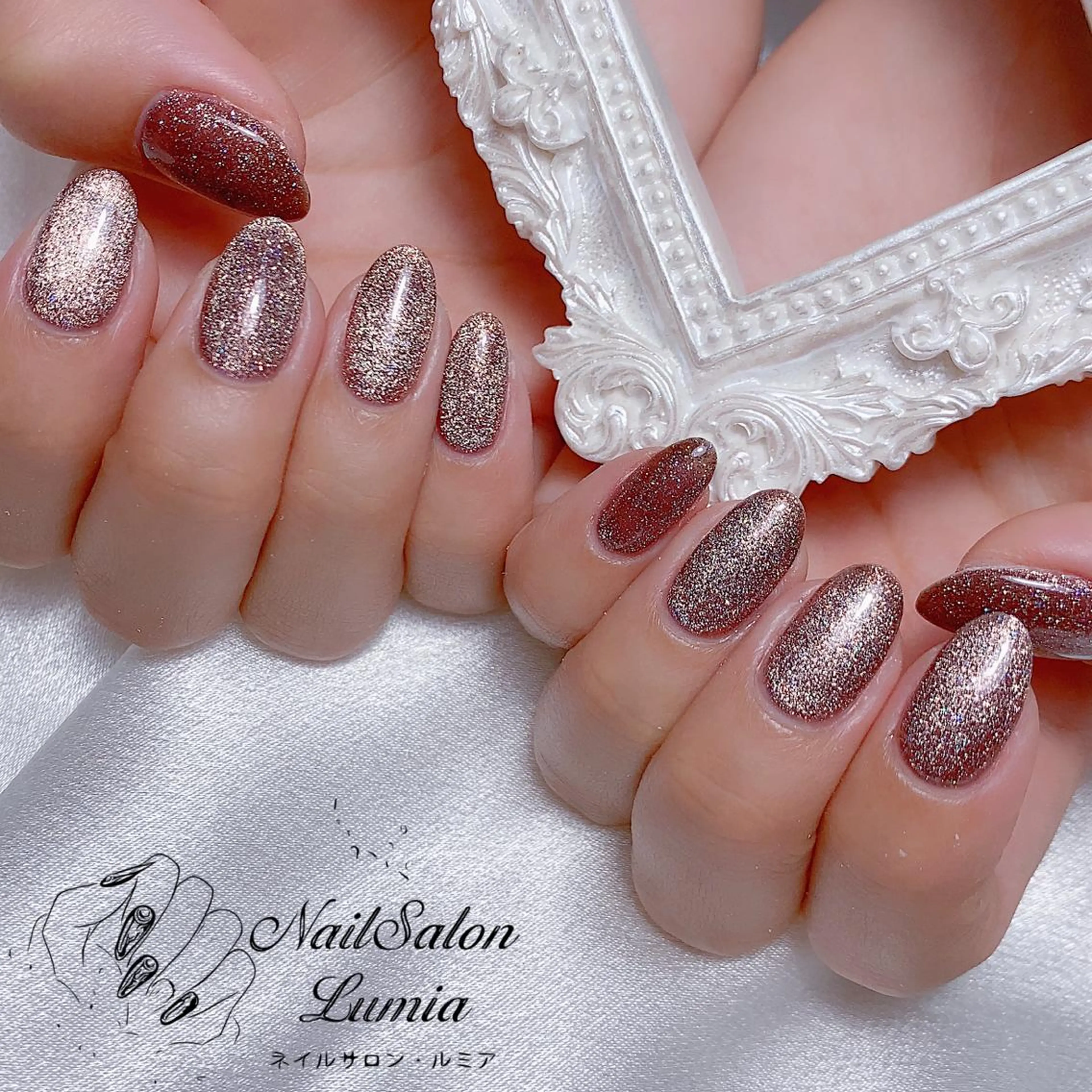 ネイル ハンドネイル ネイルサロン ルミア Lumia 店長のネイルデザイン