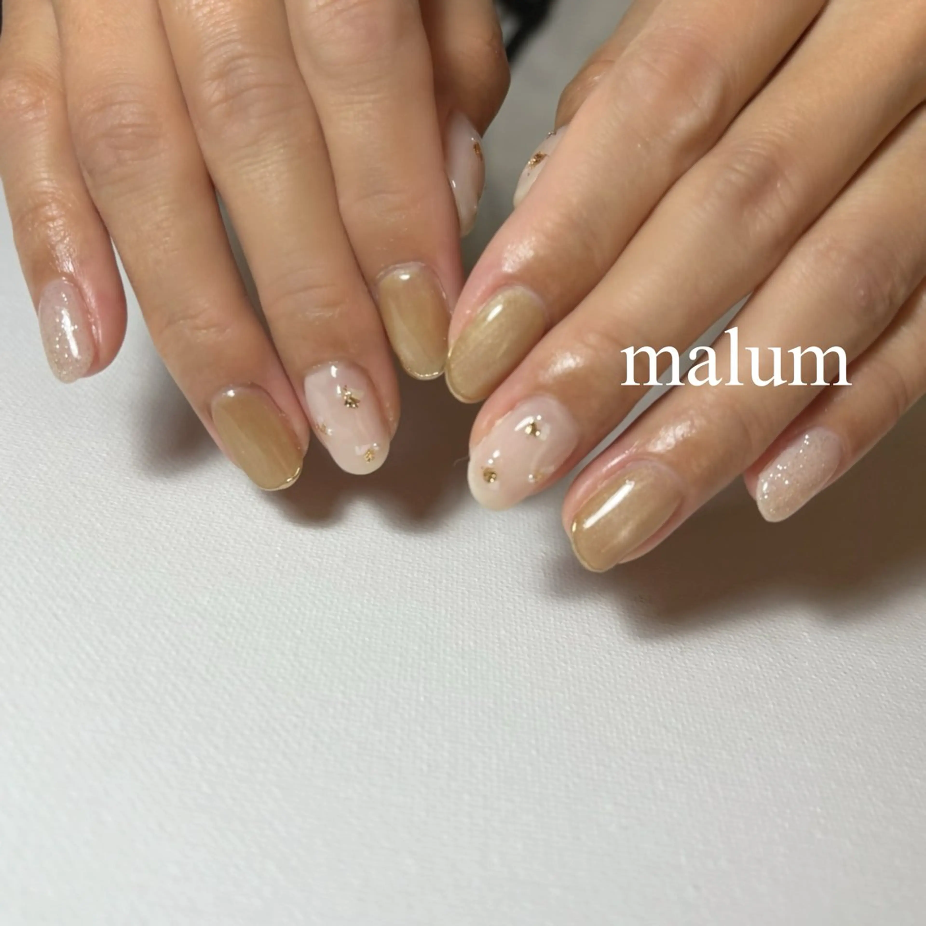 ネイル ハンドネイル malum nailのネイルデザイン