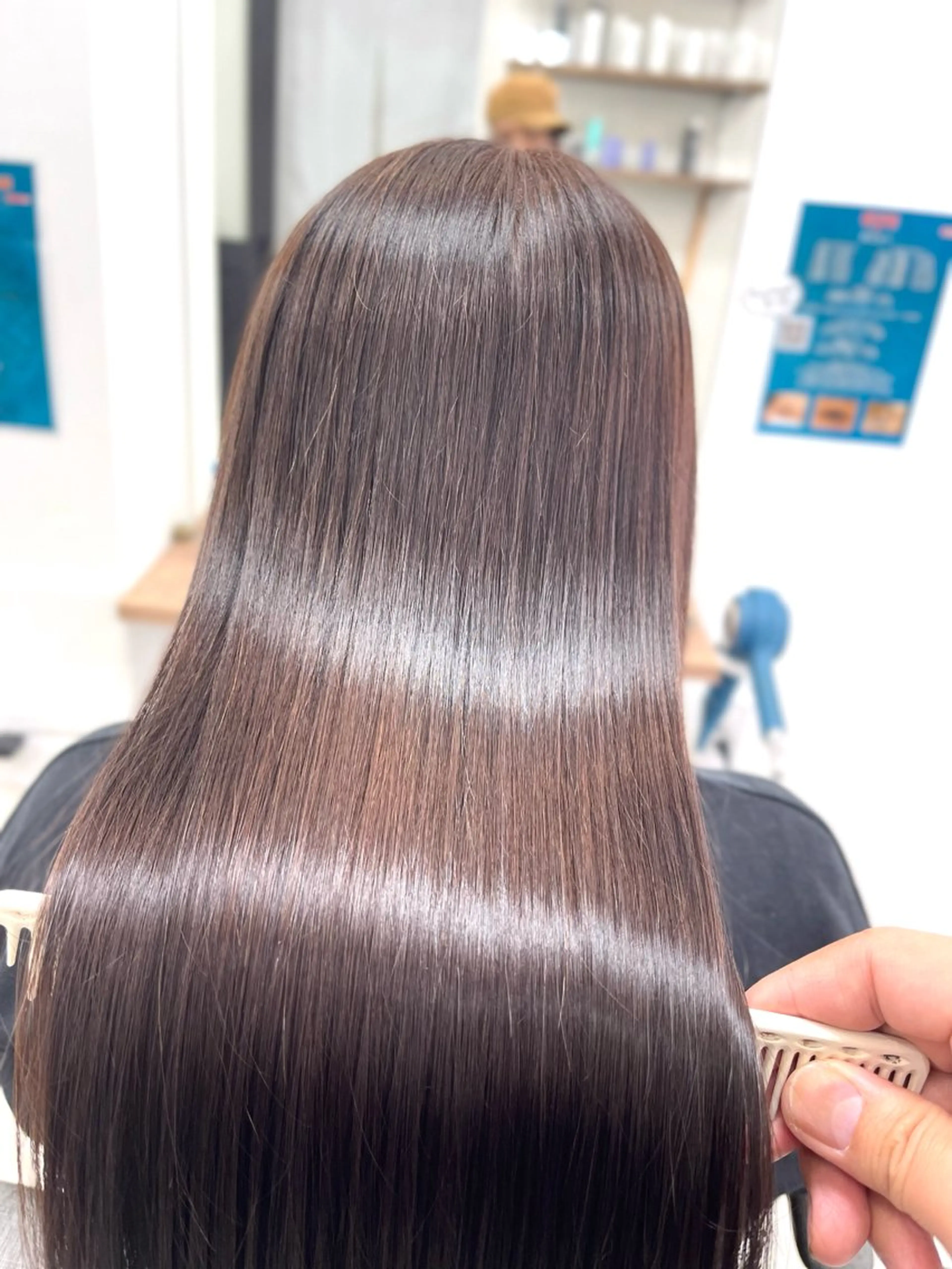 セミロング トリートメント 酸熱トリートメント naka.naka 東中野のヘアスタイル