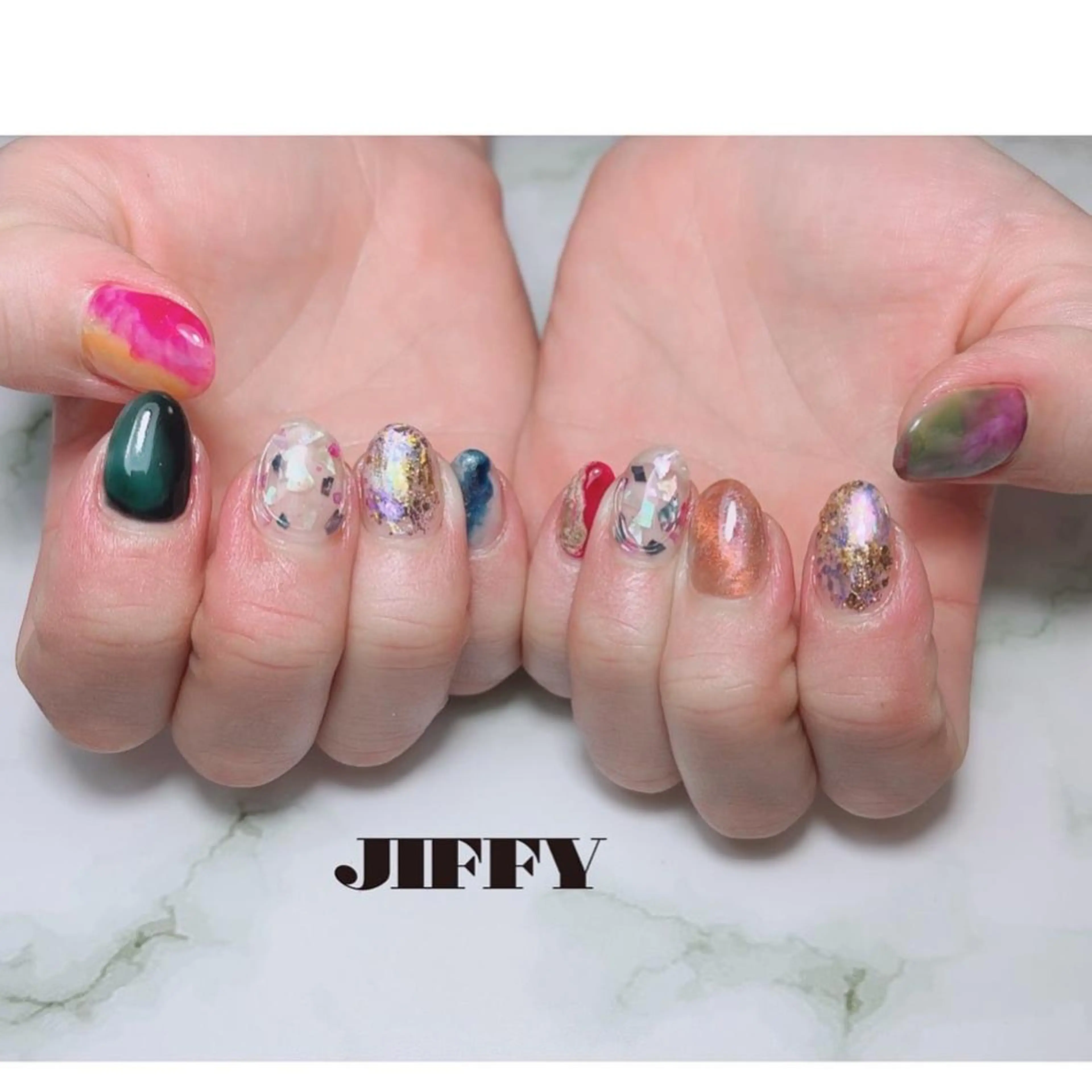 ネイル ニュアンスネイル JIFFY所属・JIFFY nailstudioのネイルデザイン