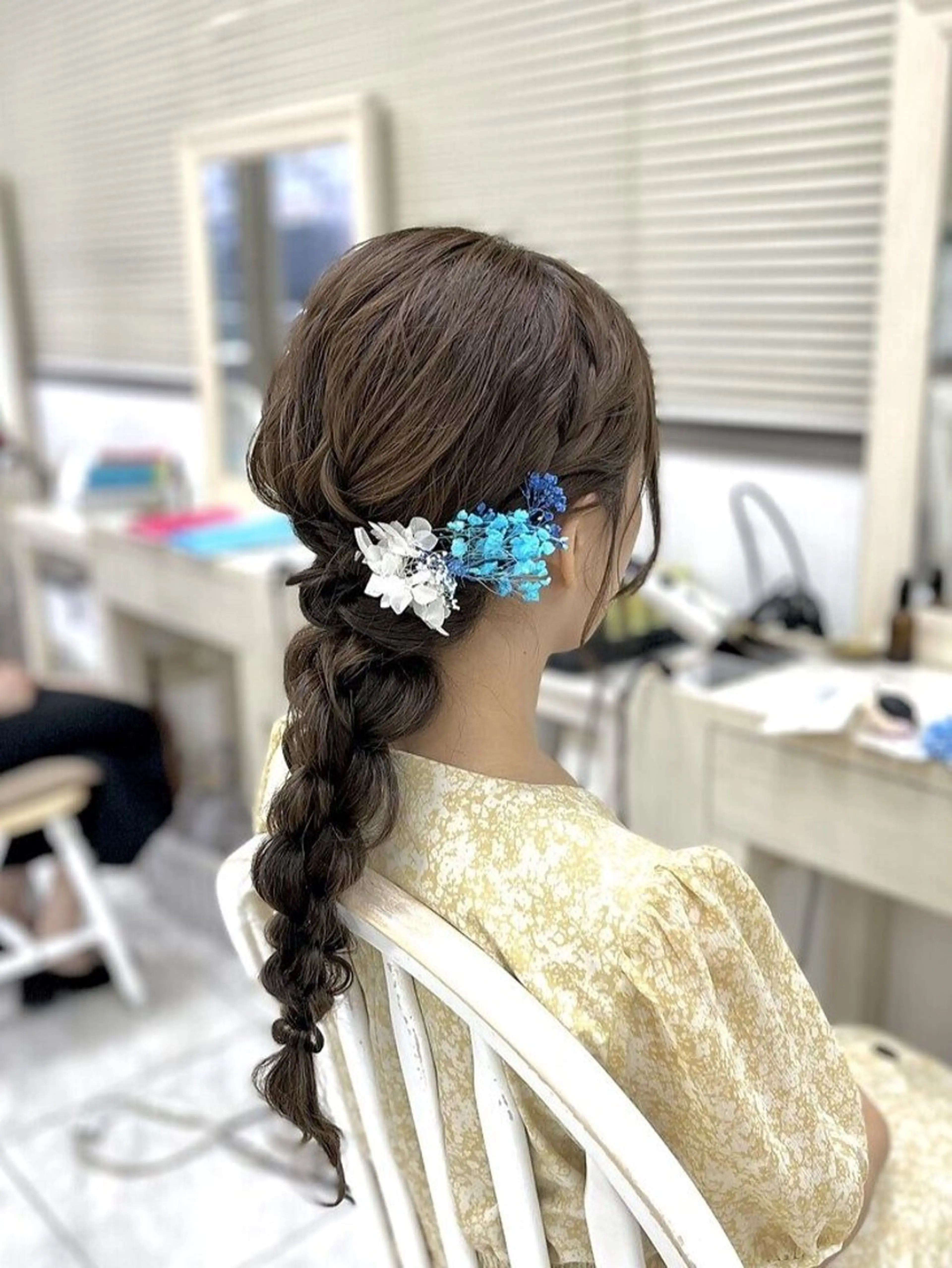 ヘアアレンジ 似合わせヘアメイク 💐オダギリチアキのヘアスタイル