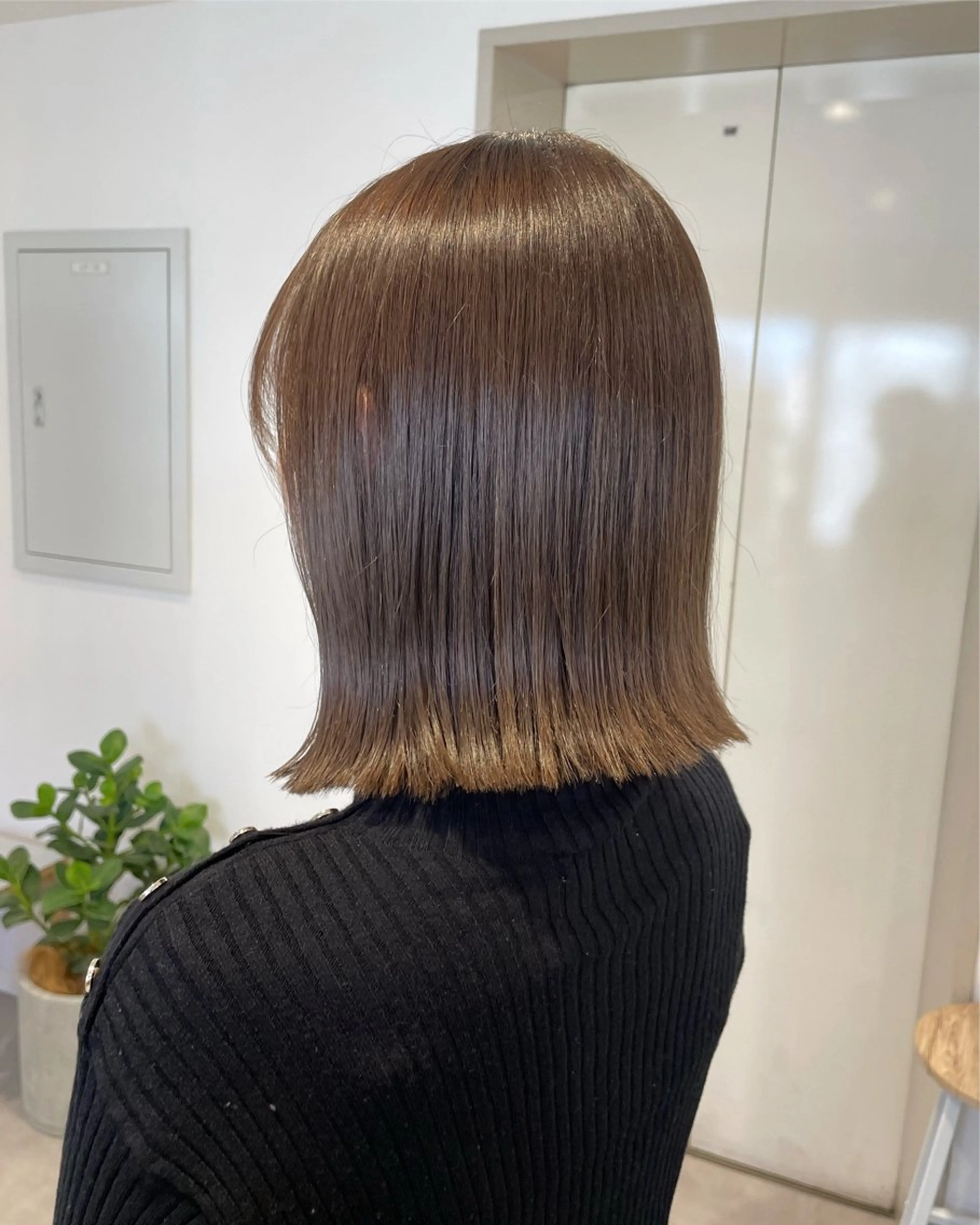 【学割U24】梅雨前におすすめ☂️カット＋ナチュラル縮毛矯正　¥16000 池袋の写真