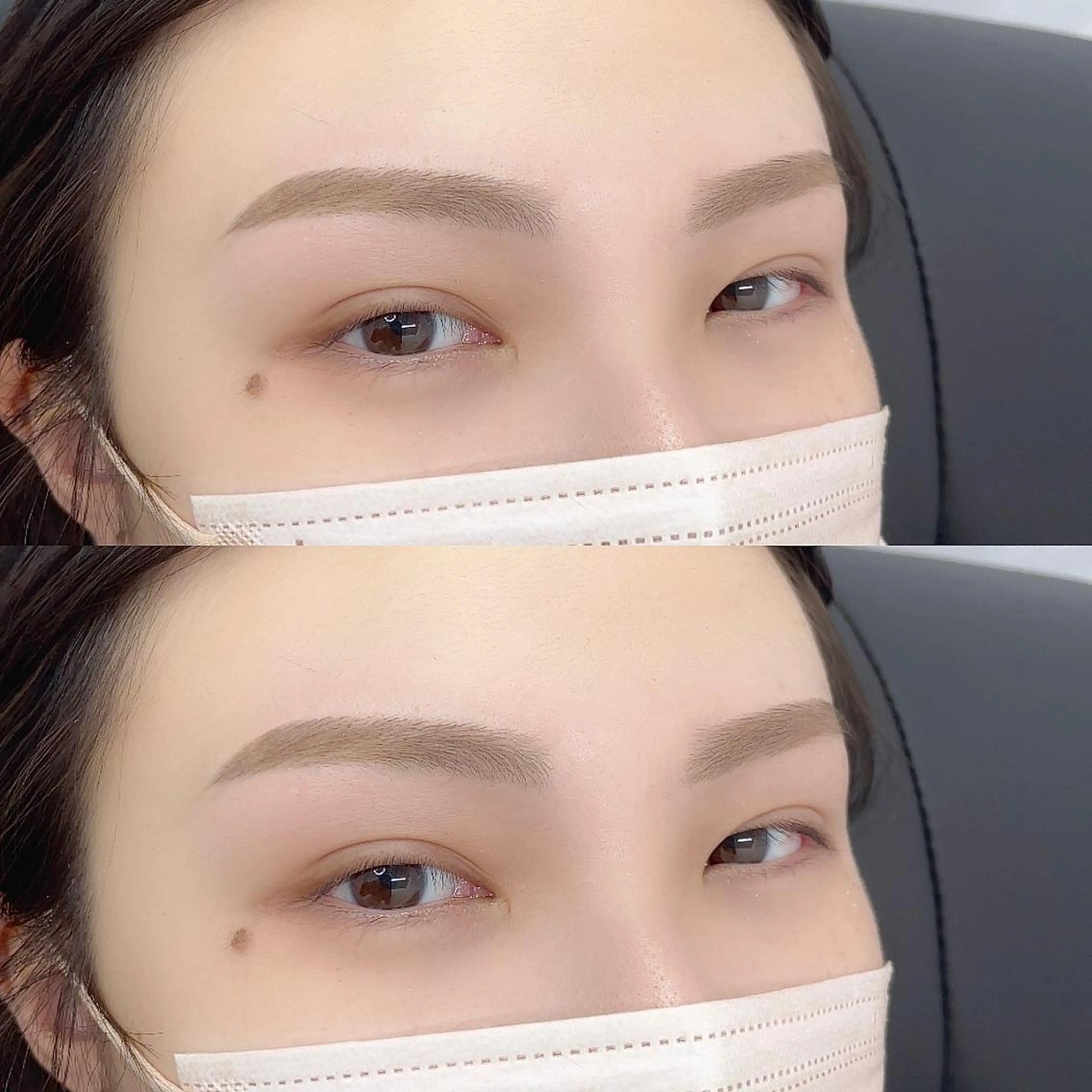 アイブロウ ハリウッドブロウリフト 眉毛ワックス脱毛 Heileebrow 天神店 hana💟のマツエク・マツパデザイン