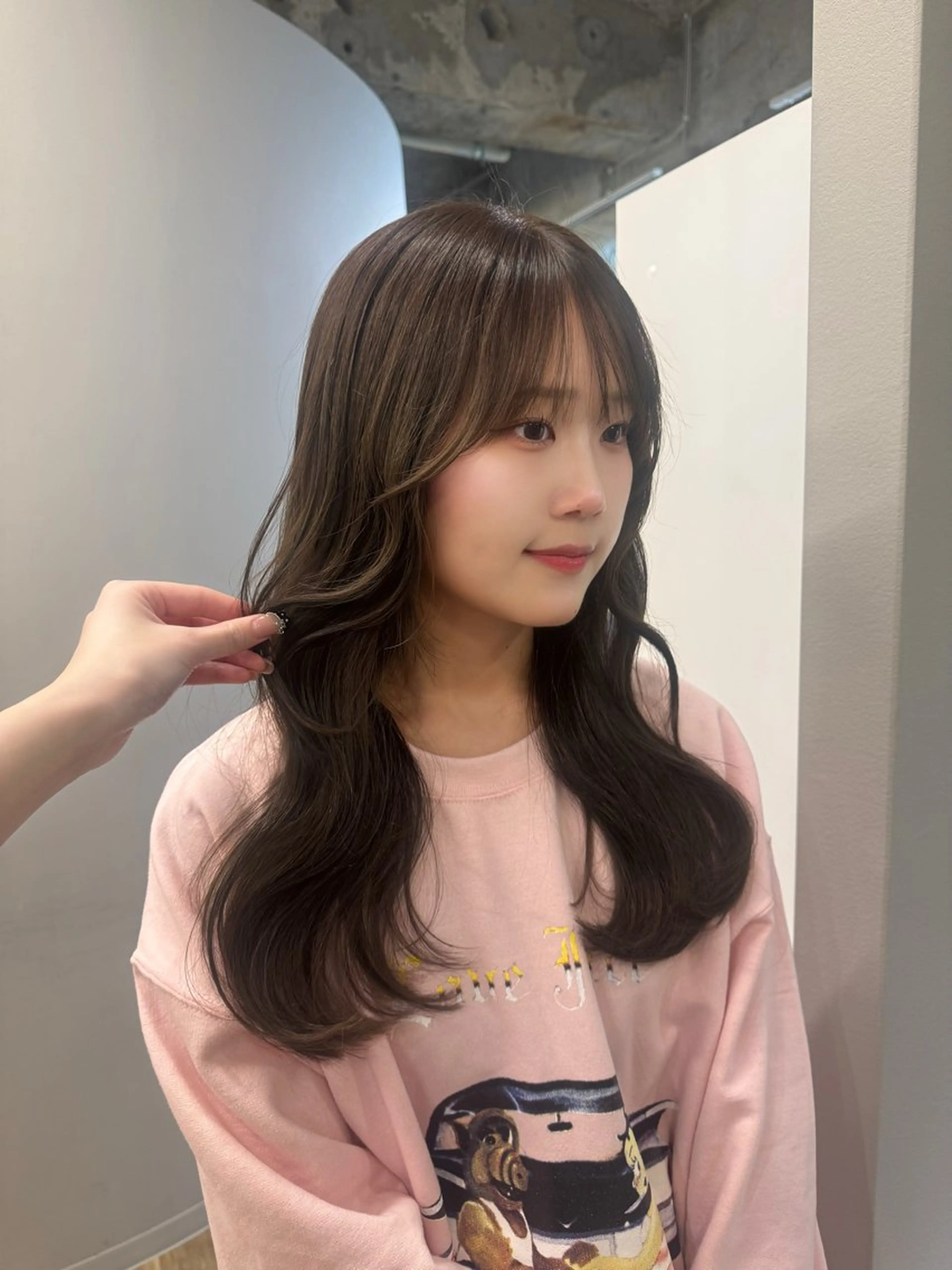 似合わせカット＋透明感カラー＋髪質改善トリートメント【お試し】（カラーは長さによってロング料金かかります)の写真