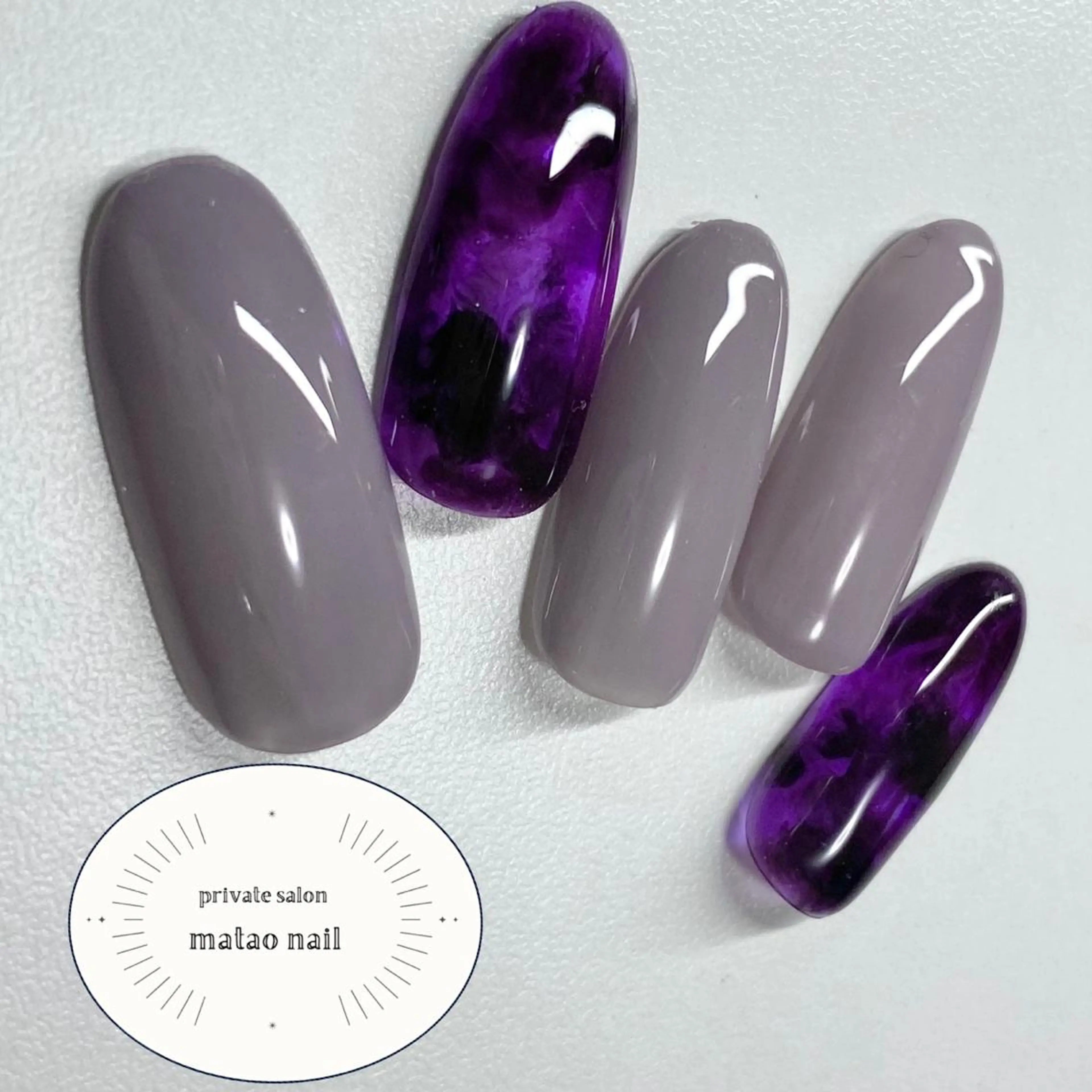 ネイル べっ甲ネイル ハンドネイル フットネイル matao nailの眉毛・アイブロウイメージ