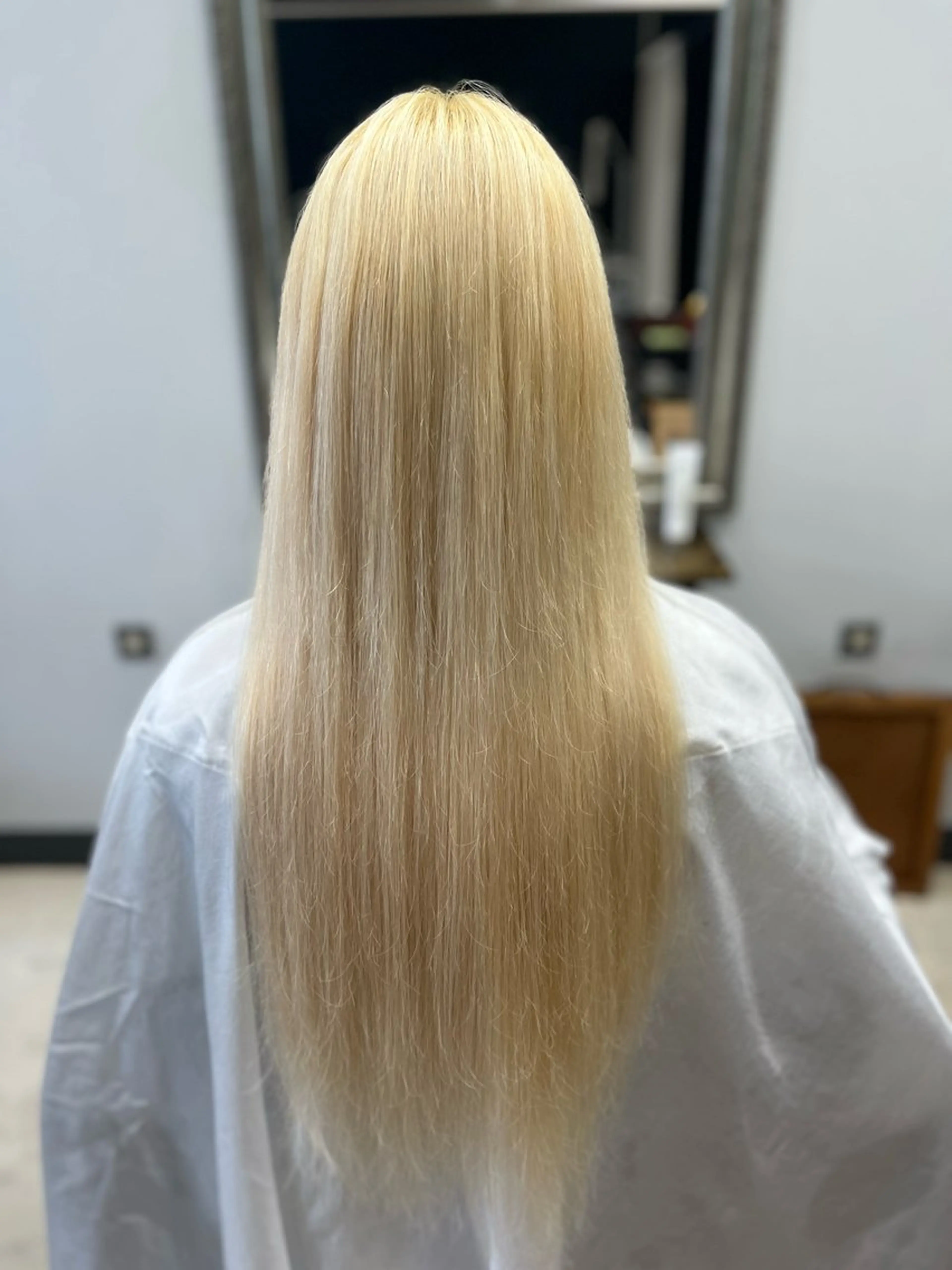 ロング カラー ヘアアレンジ エクステ 小島 凜のヘアスタイル