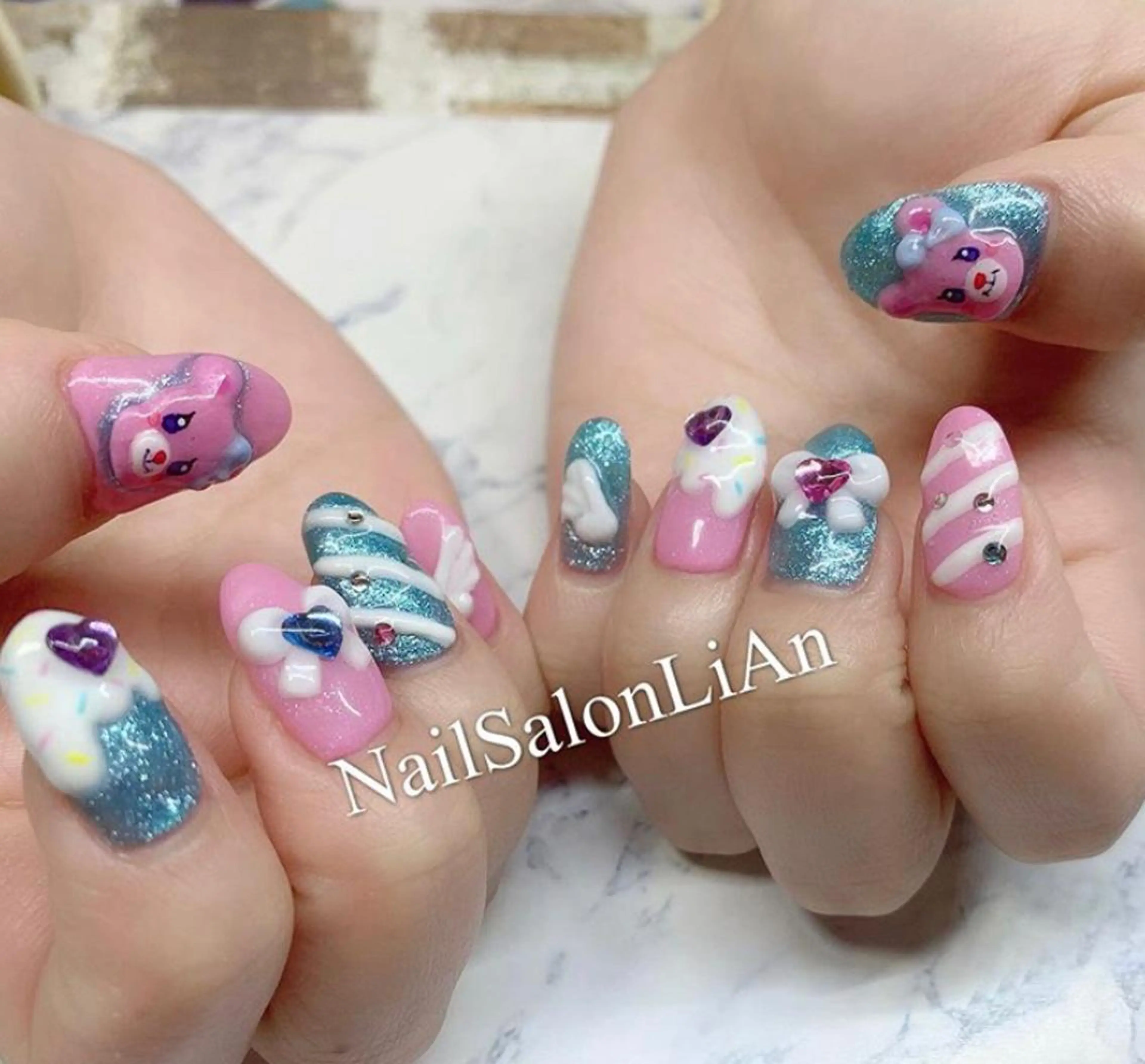 ネイル ハンドネイル NailSalon LiAnのネイルデザイン