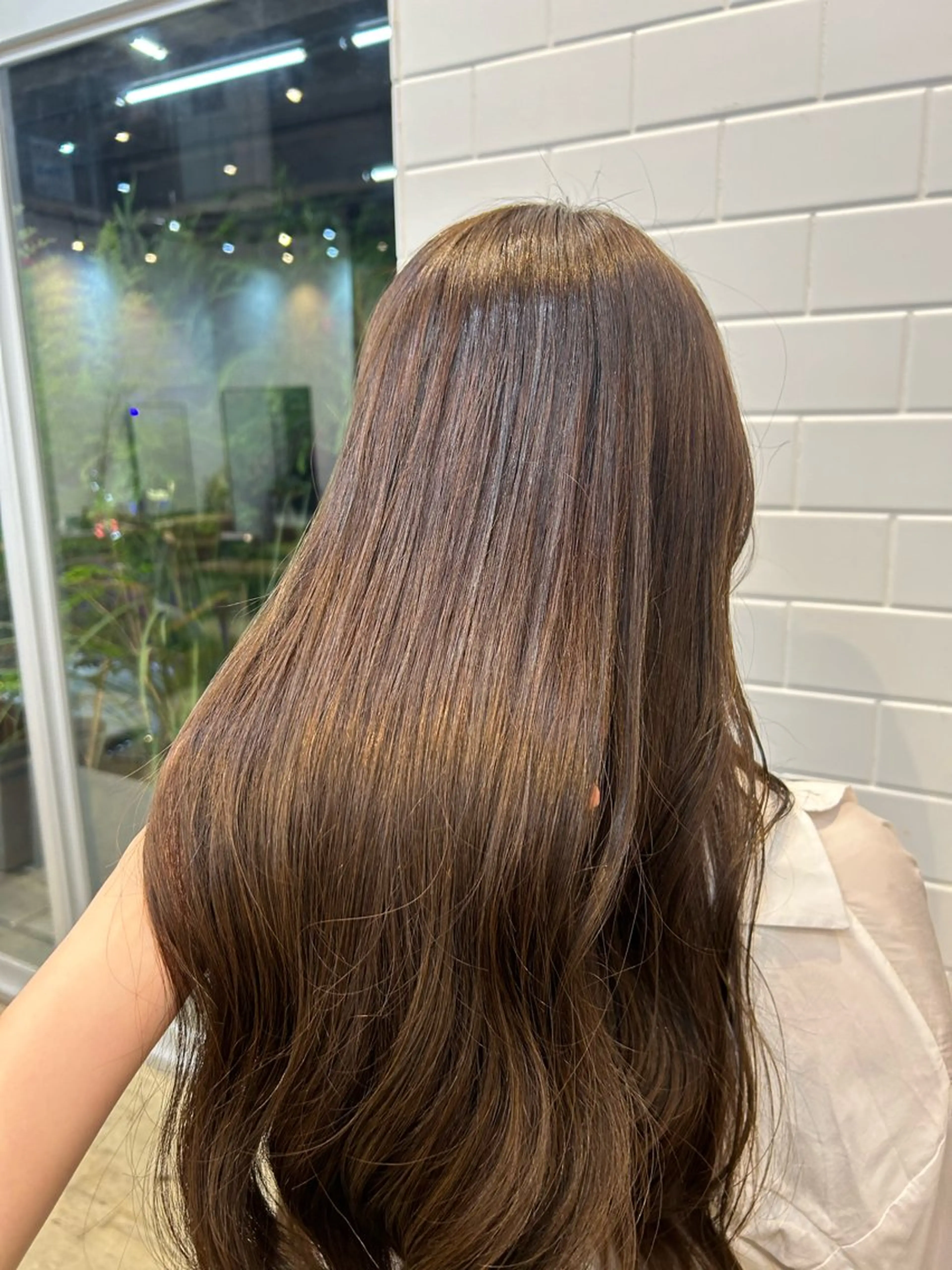 ロング カラー 明津 桜空のヘアスタイル