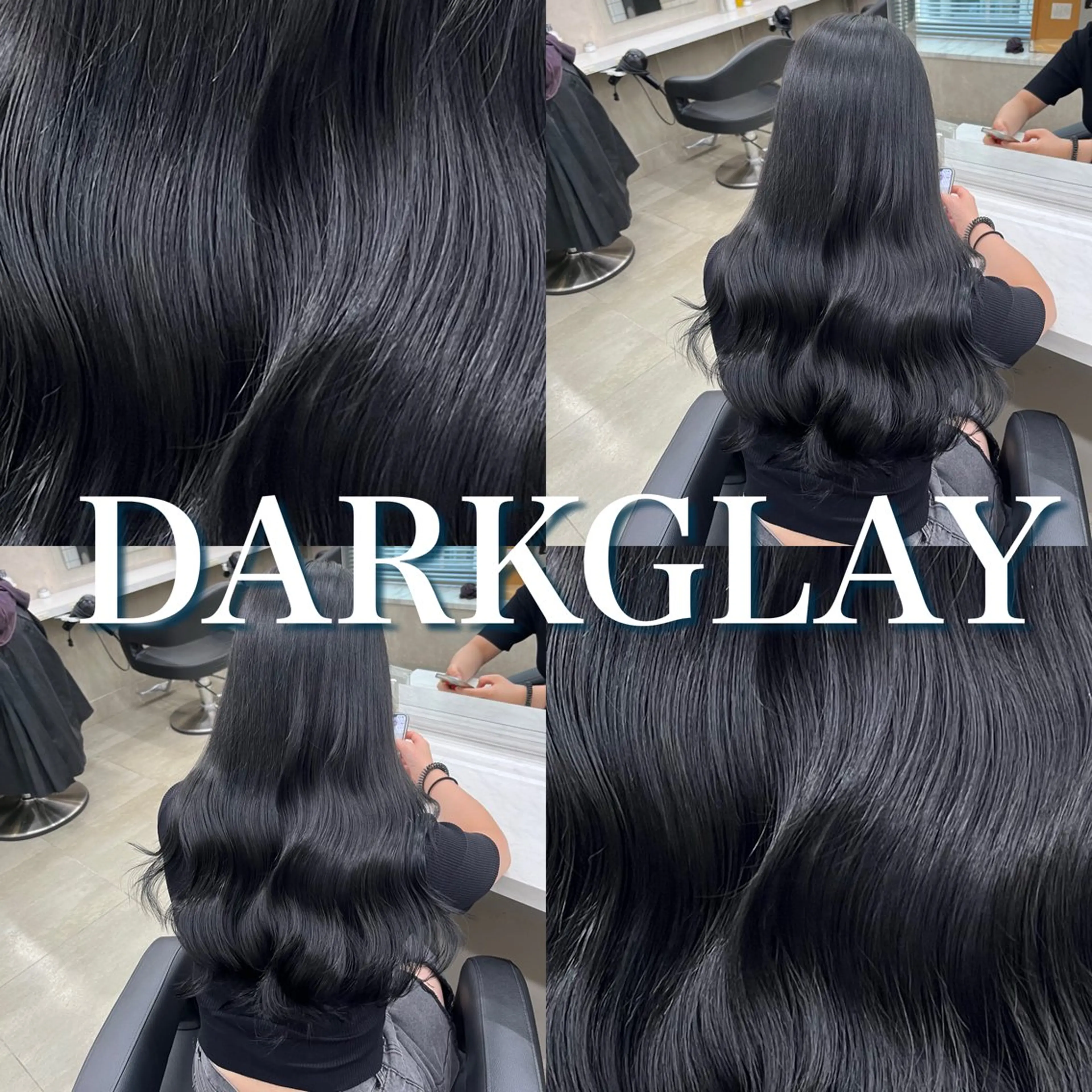 セミロング ヘアカラー トリートメント ヘッドスパ ヘアセット 寒色＆ブリーチ特化 寒色MiOのヘアスタイル