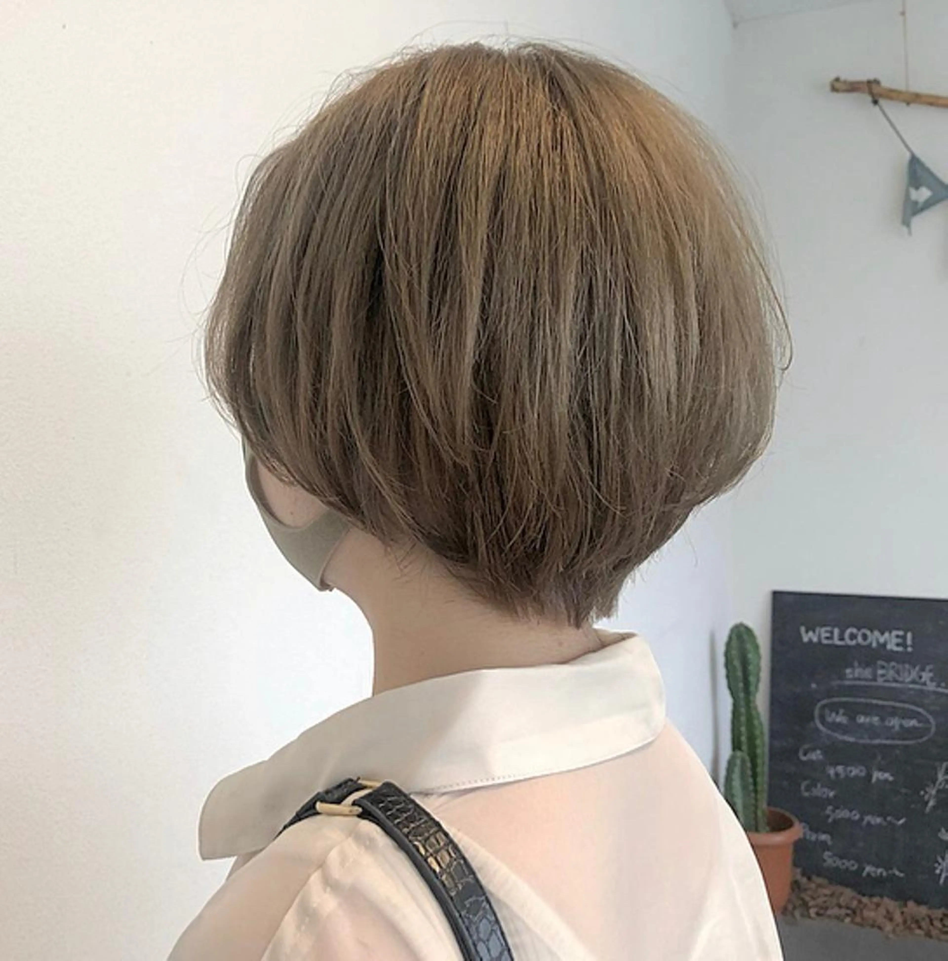 ショート カラー GPIP 近藤沙樹のヘアスタイル