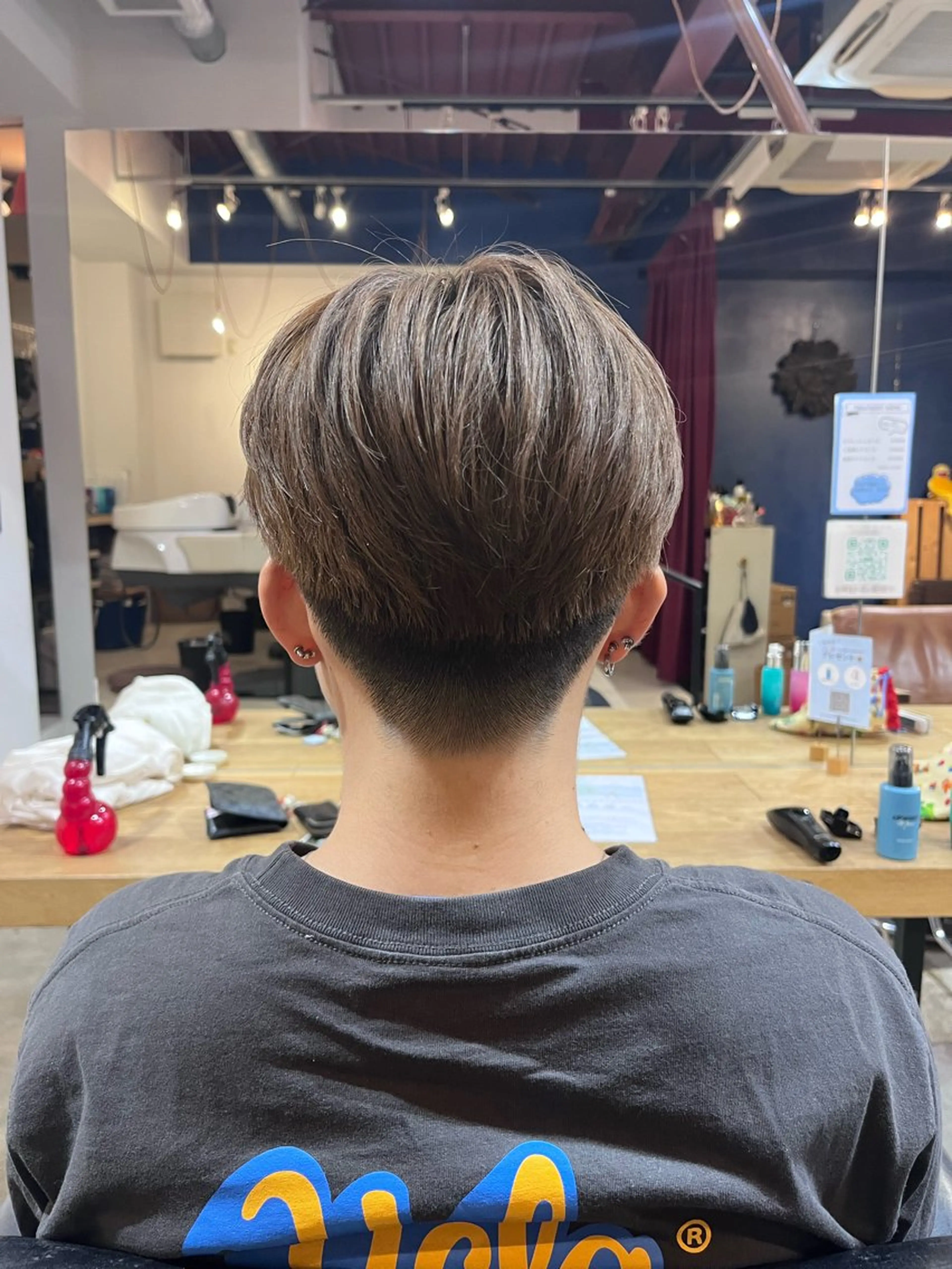 ショート カット トイ ハルトのヘアスタイル