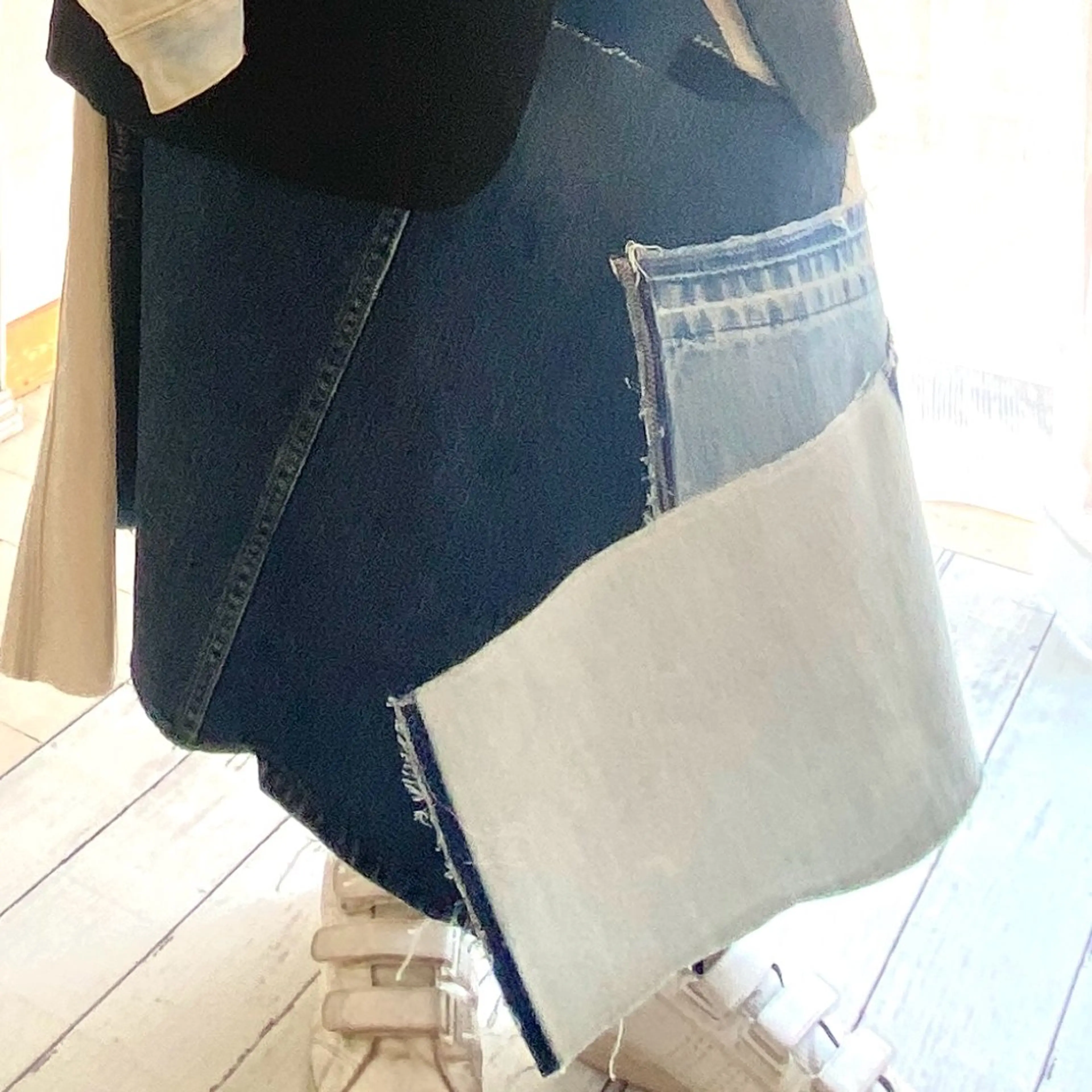 ご不要のデニム製品(ジャケット・パンツなど)をご持参いただいた方限定の カラー クーポンミニモ学割 #ダブルカラー 不可の写真