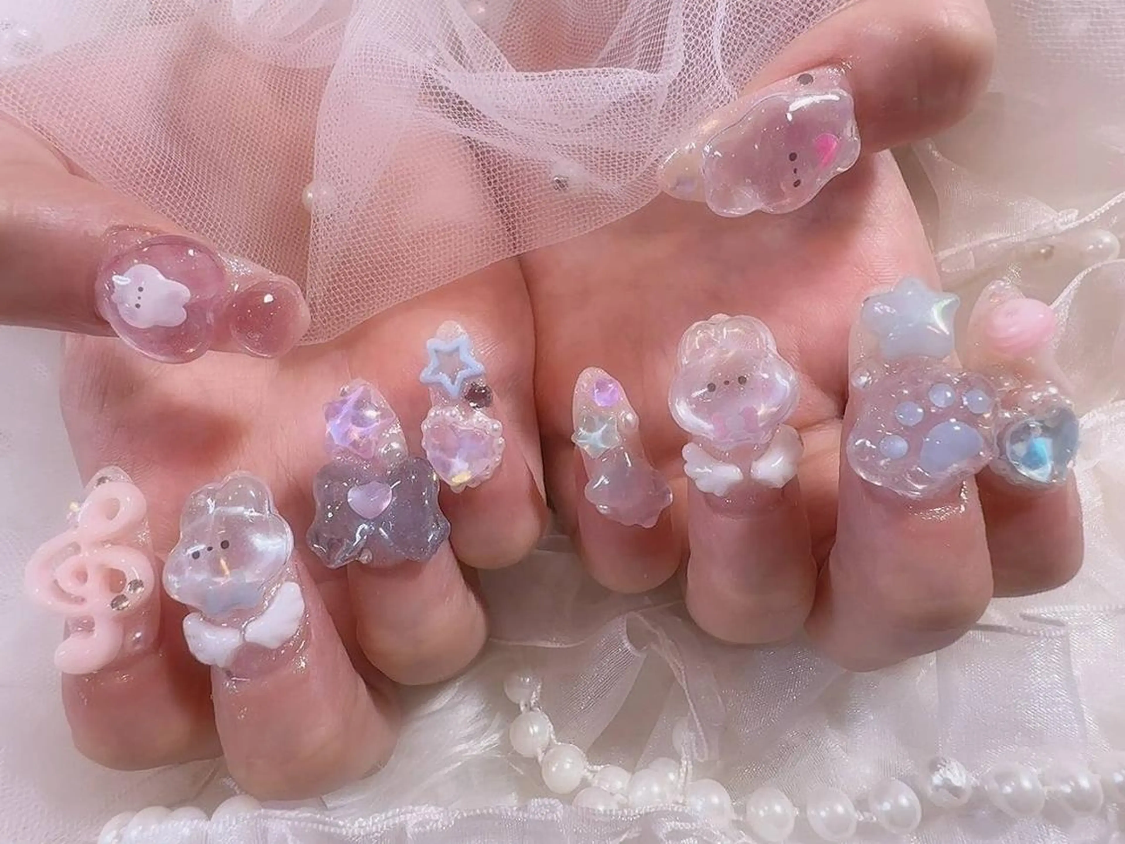 ネイル アートネイル Menail 心斎橋 /南船場/miho☆のネイルデザイン