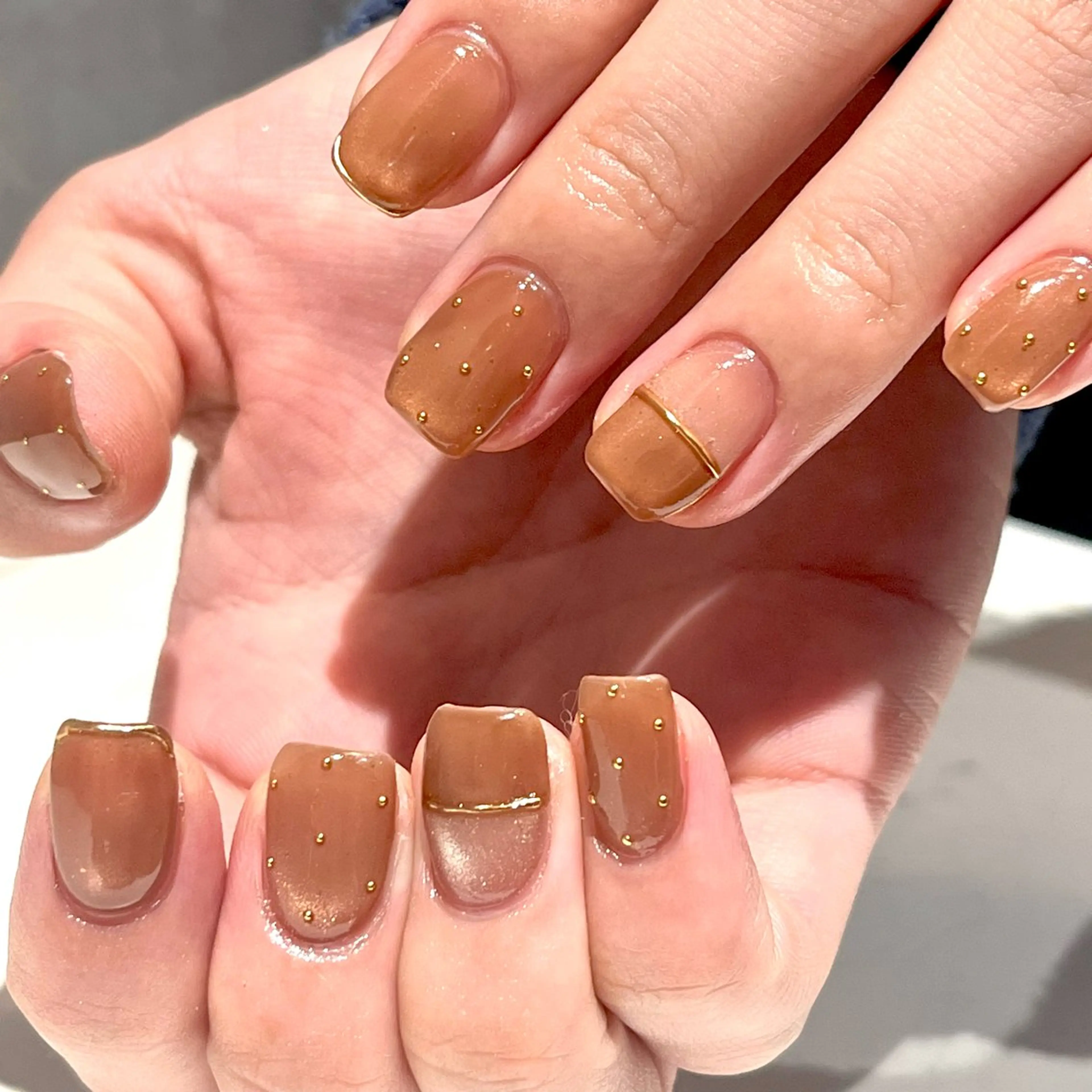 ネイル アートネイル 持ち込み 坂口 莉愛のネイルデザイン