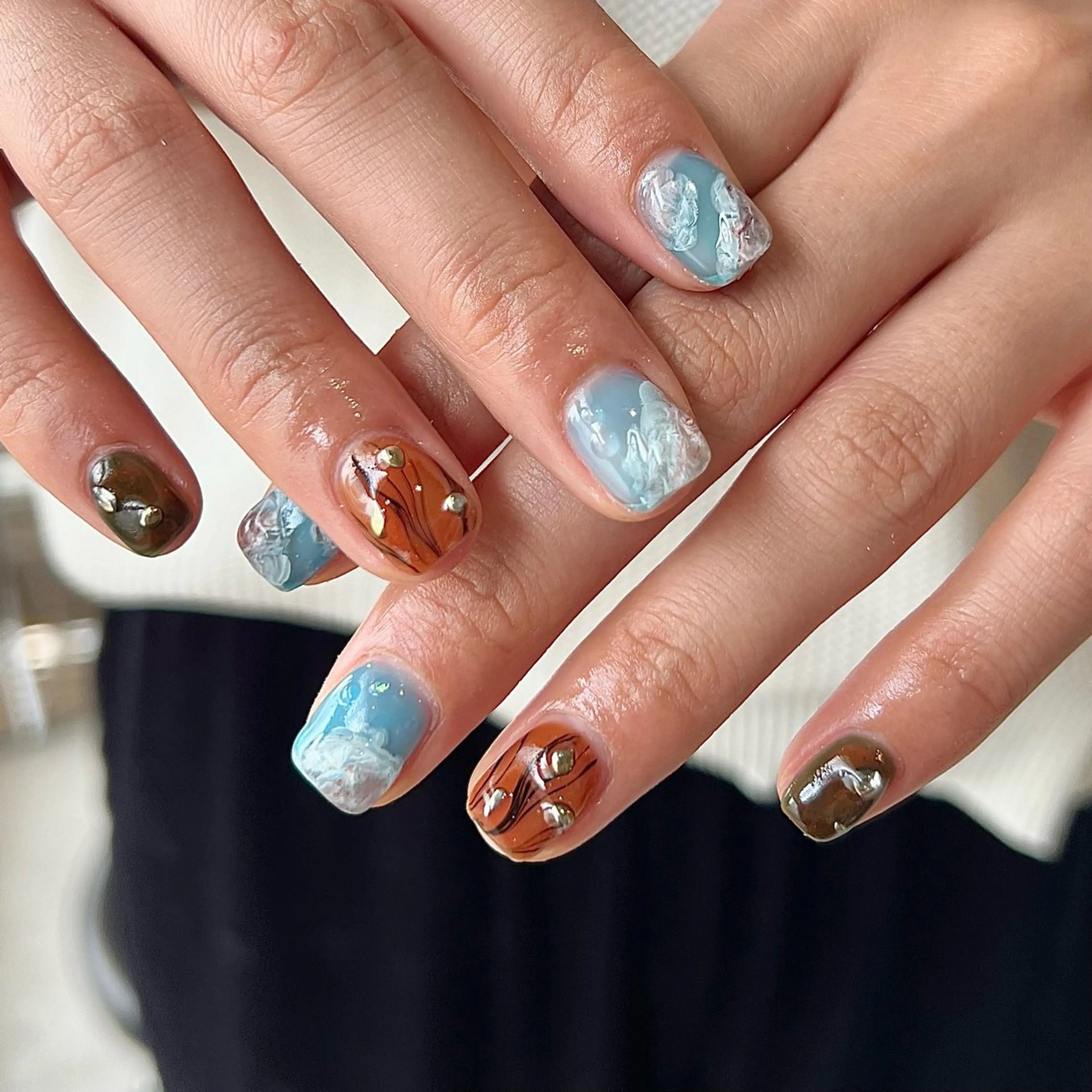 ネイル ハンドネイル Cleo中目黒店 Hinahoのネイルデザイン