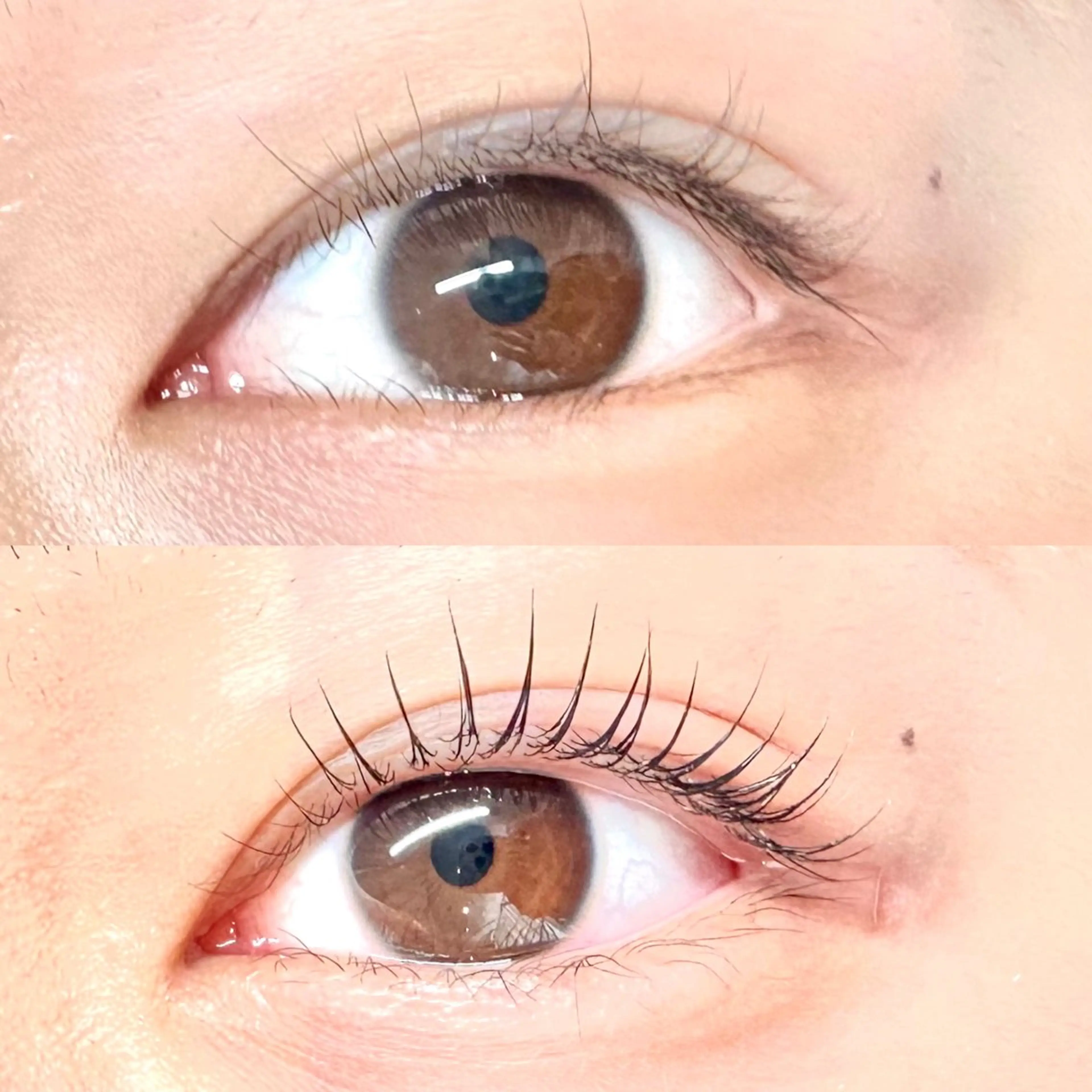 マツエク・マツパ パリジェンヌラッシュリフト 一重×まつ毛パーマ momoka 💕のマツエク・マツパデザイン