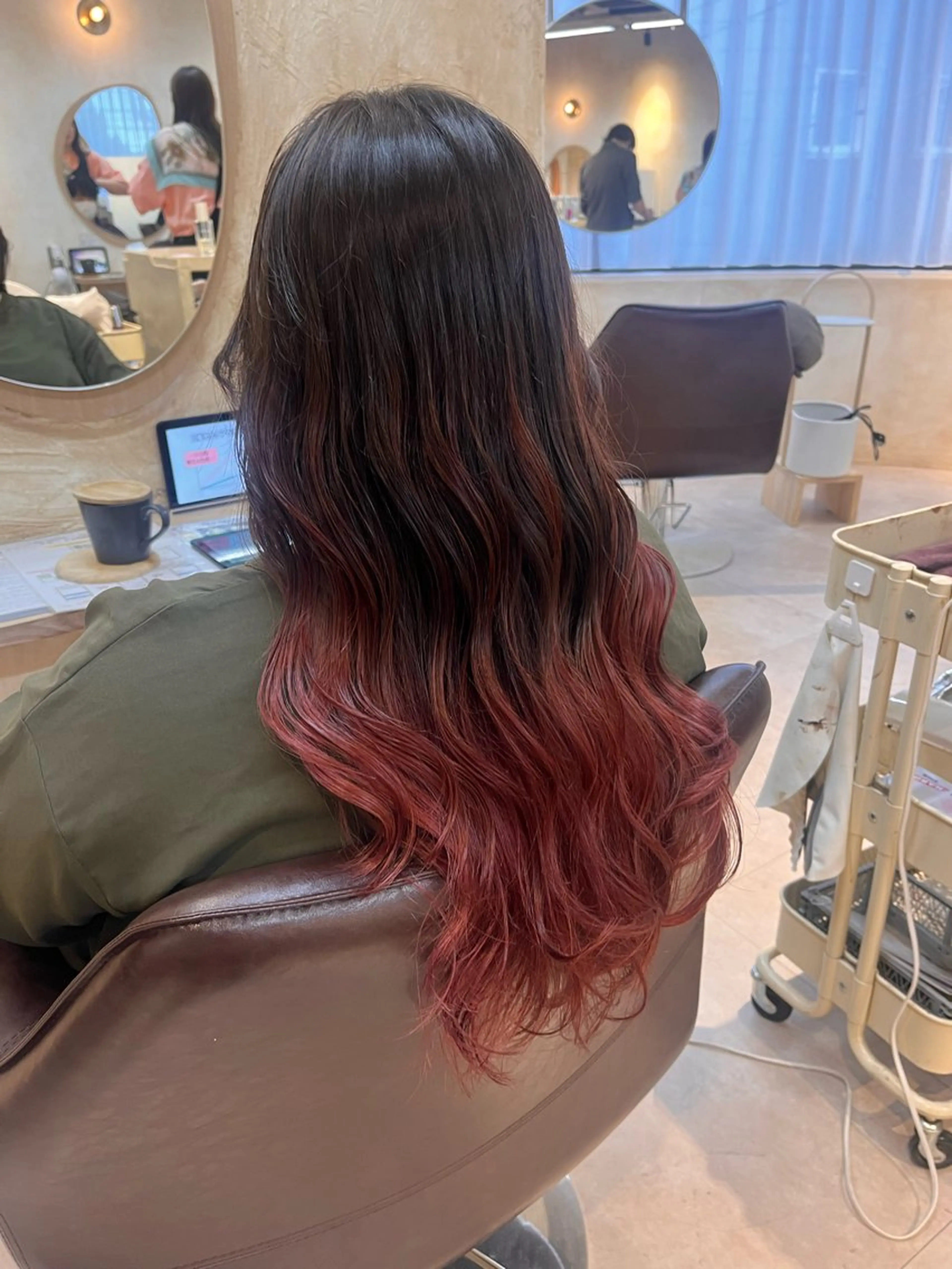 ロング カラー ヘアカラー 韓国系/ダブルカラー /トグチリンカのヘアスタイル