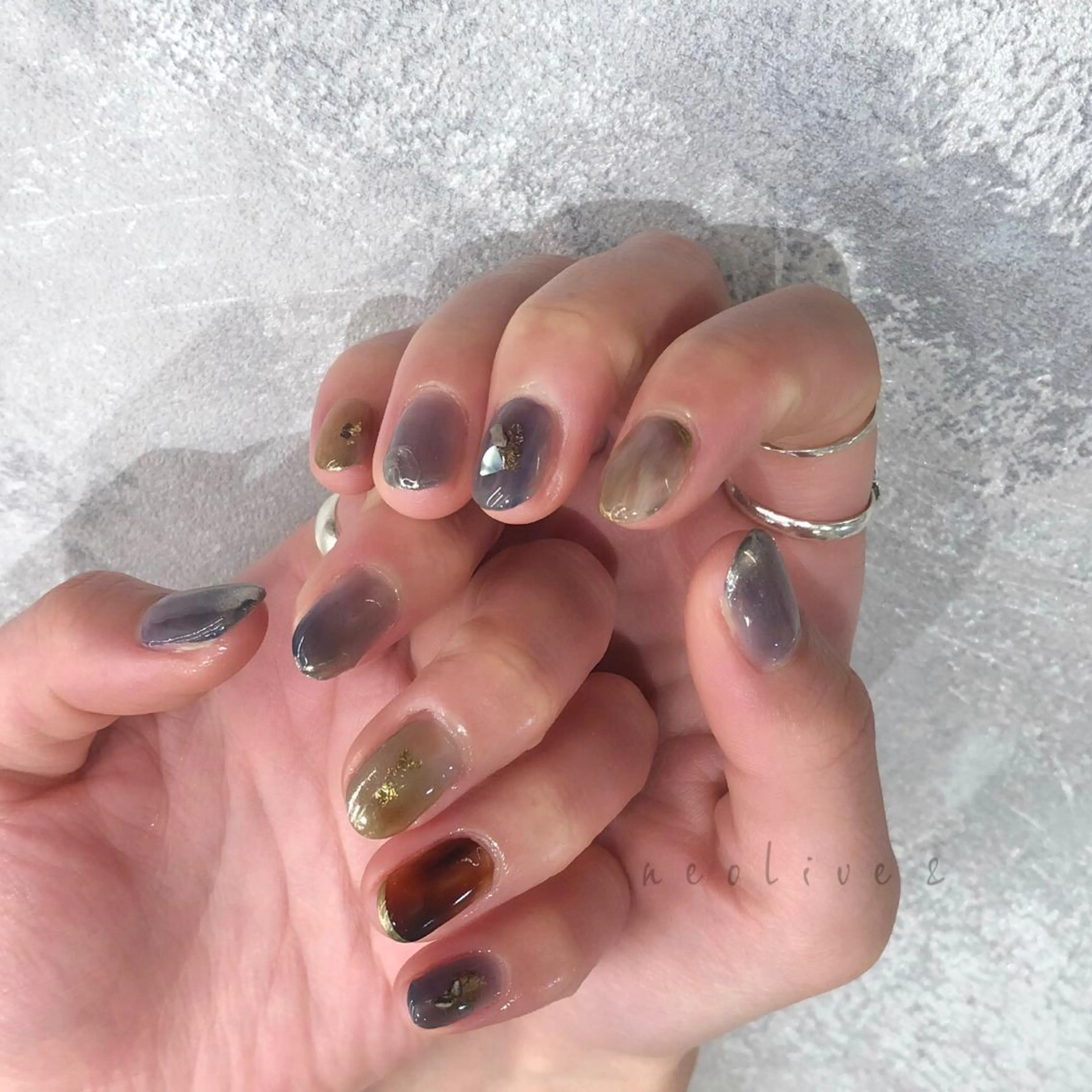 ネイル ハンドネイル Yuriko Omi パラジェル/渋谷のネイルデザイン