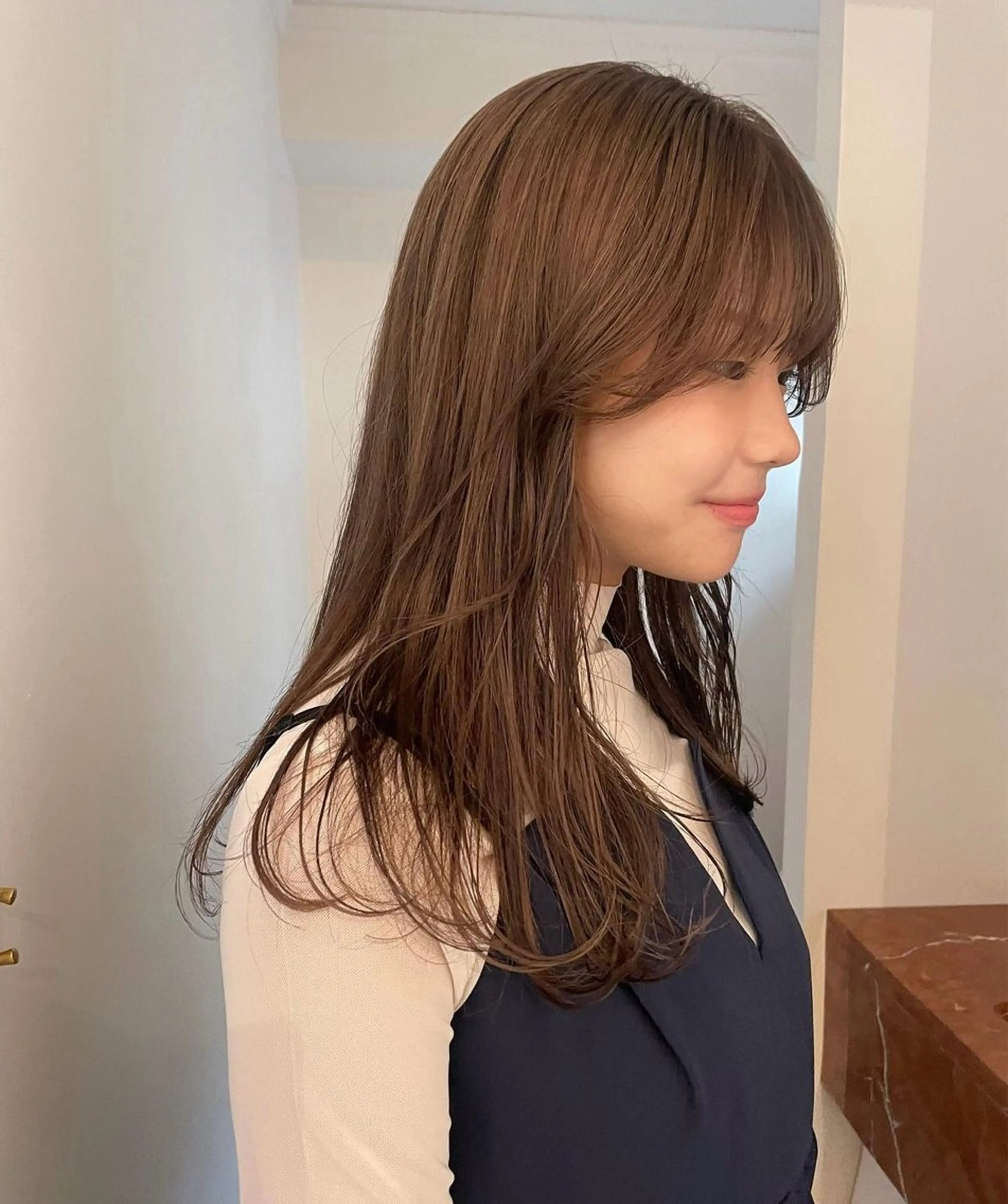 【限定価格◎】ワンカラー➕aujuaトリートメント🧴➕ショートスパ💆🏼♀️✨️スタイリング料金込み🙆🏼♀️の写真