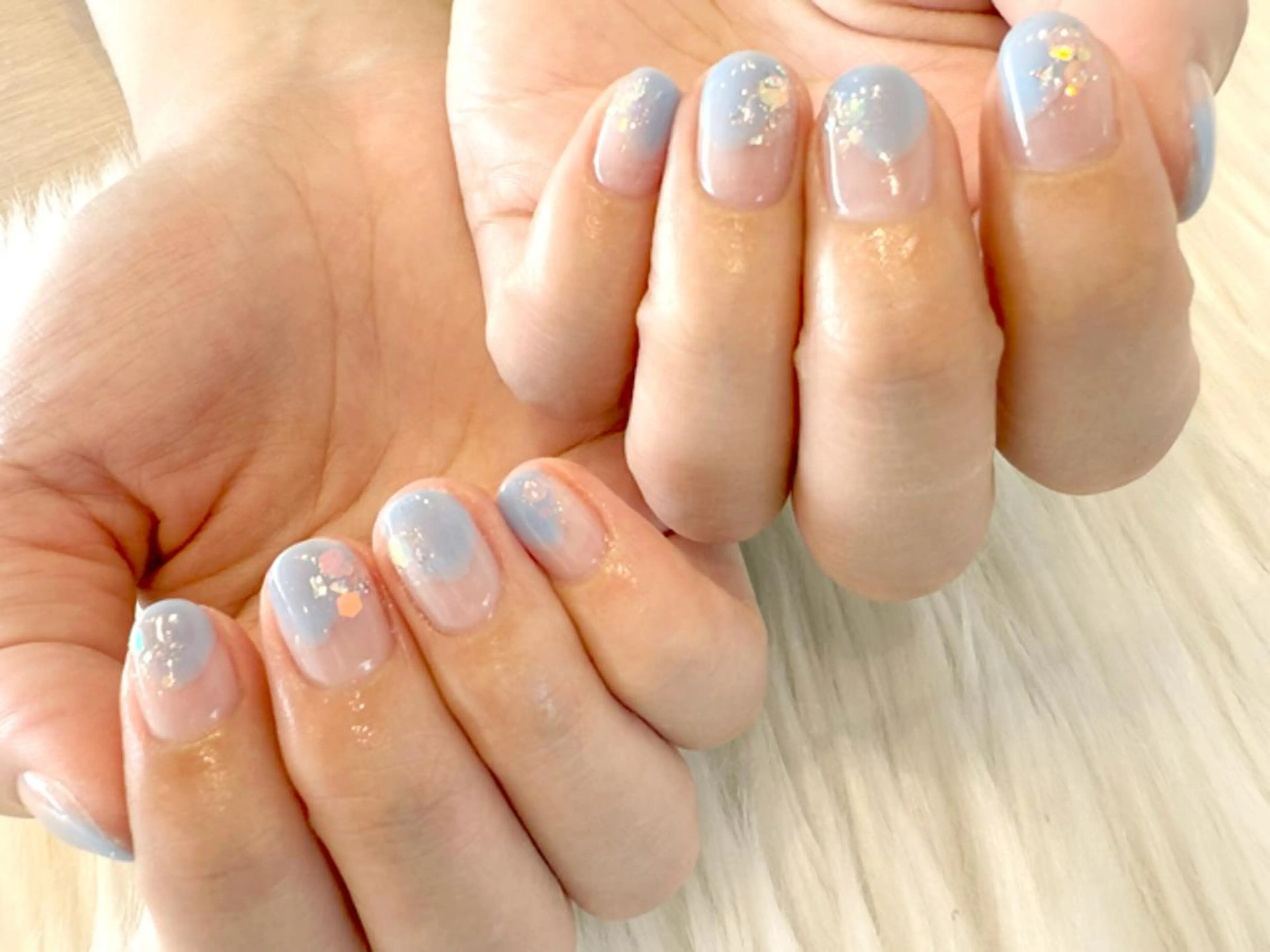 ネイル ニュアンスネイル ハンドネイル Kanai Harukaのネイルデザイン