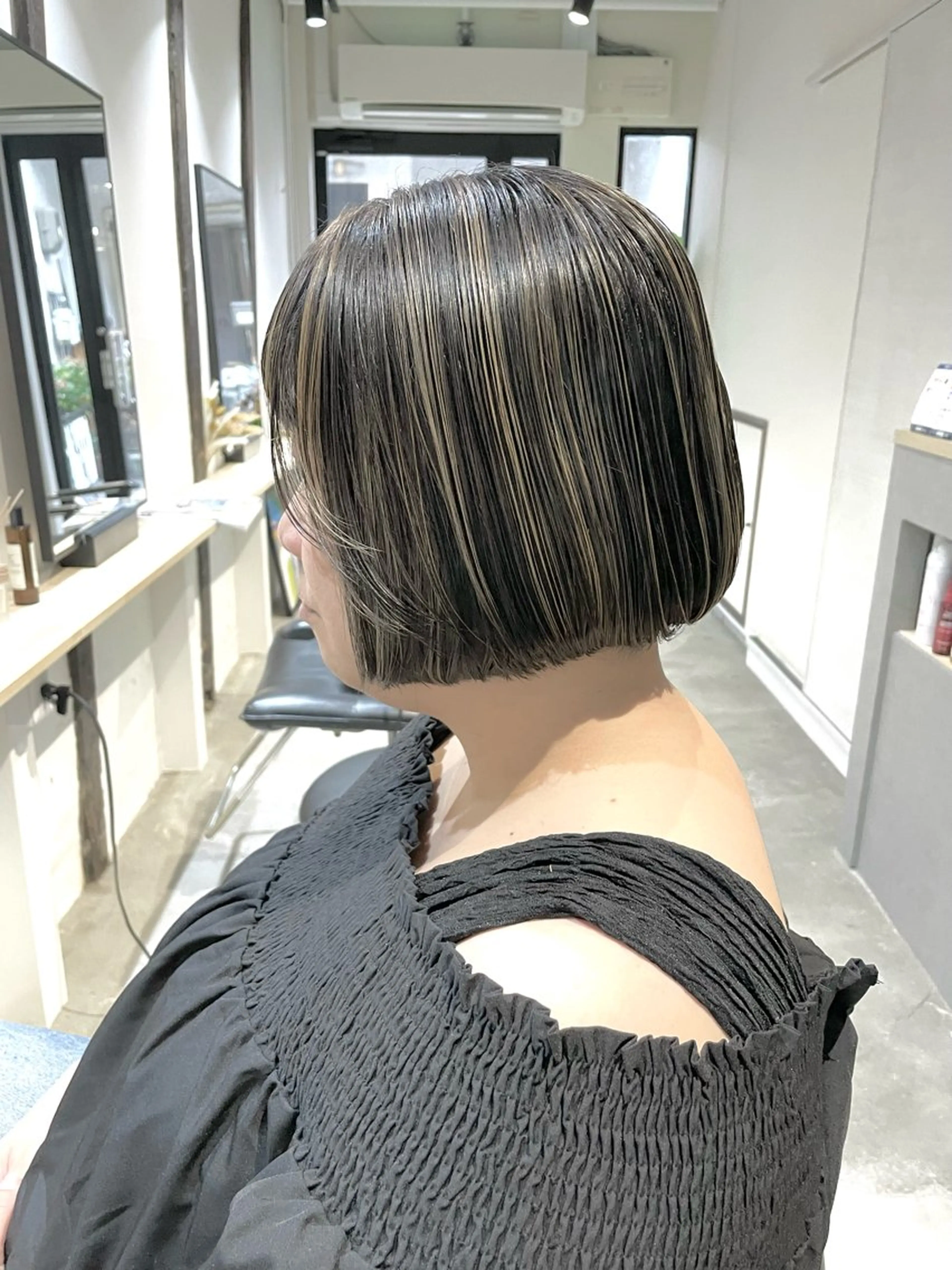 コントラストハイライト➕オンカラーの写真