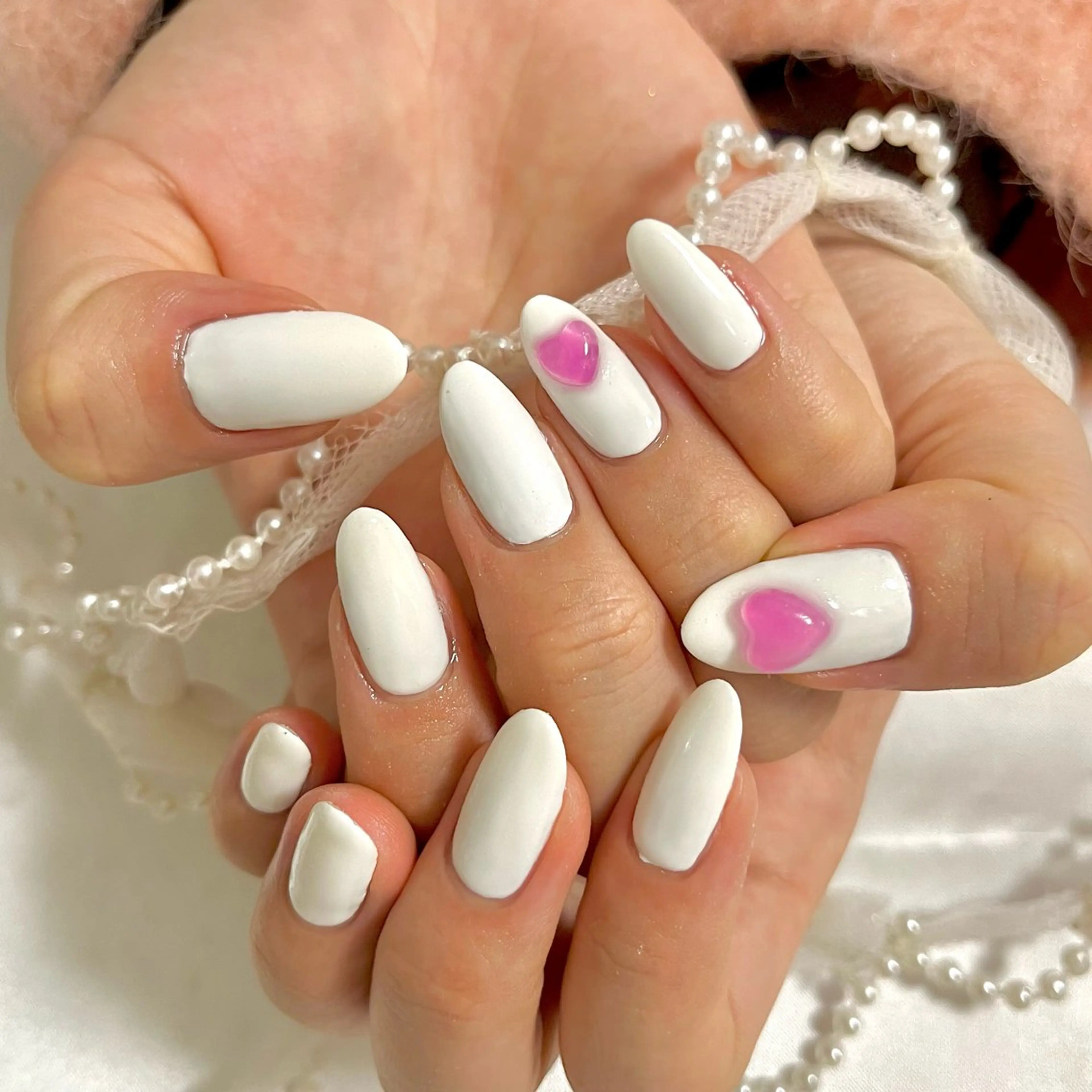 長さだしワンカラー(パラジェル)の写真