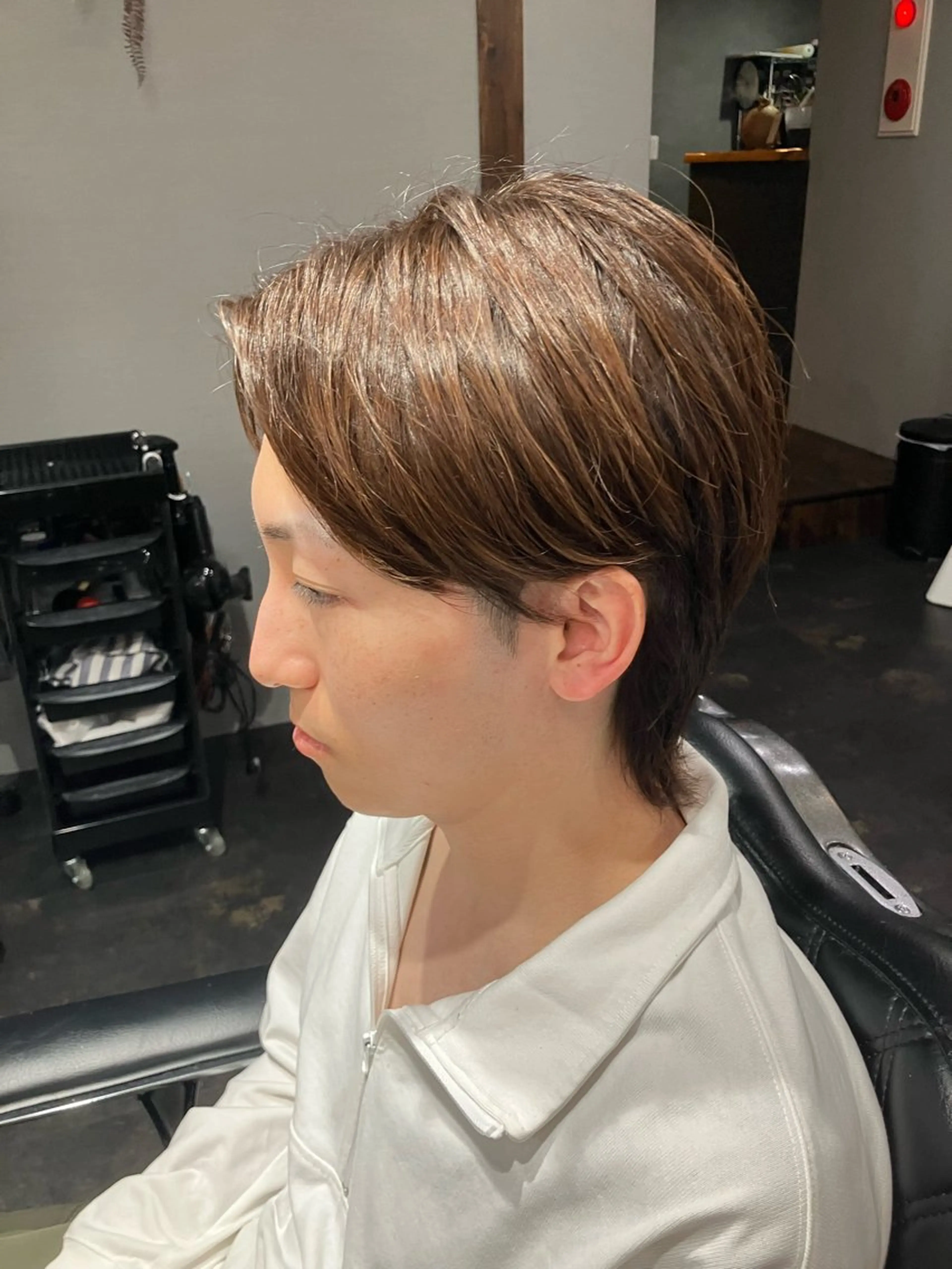 メンズ メンズウルフカット ウルフカット メンズ/ケアパーマ /hayashiのヘアスタイル