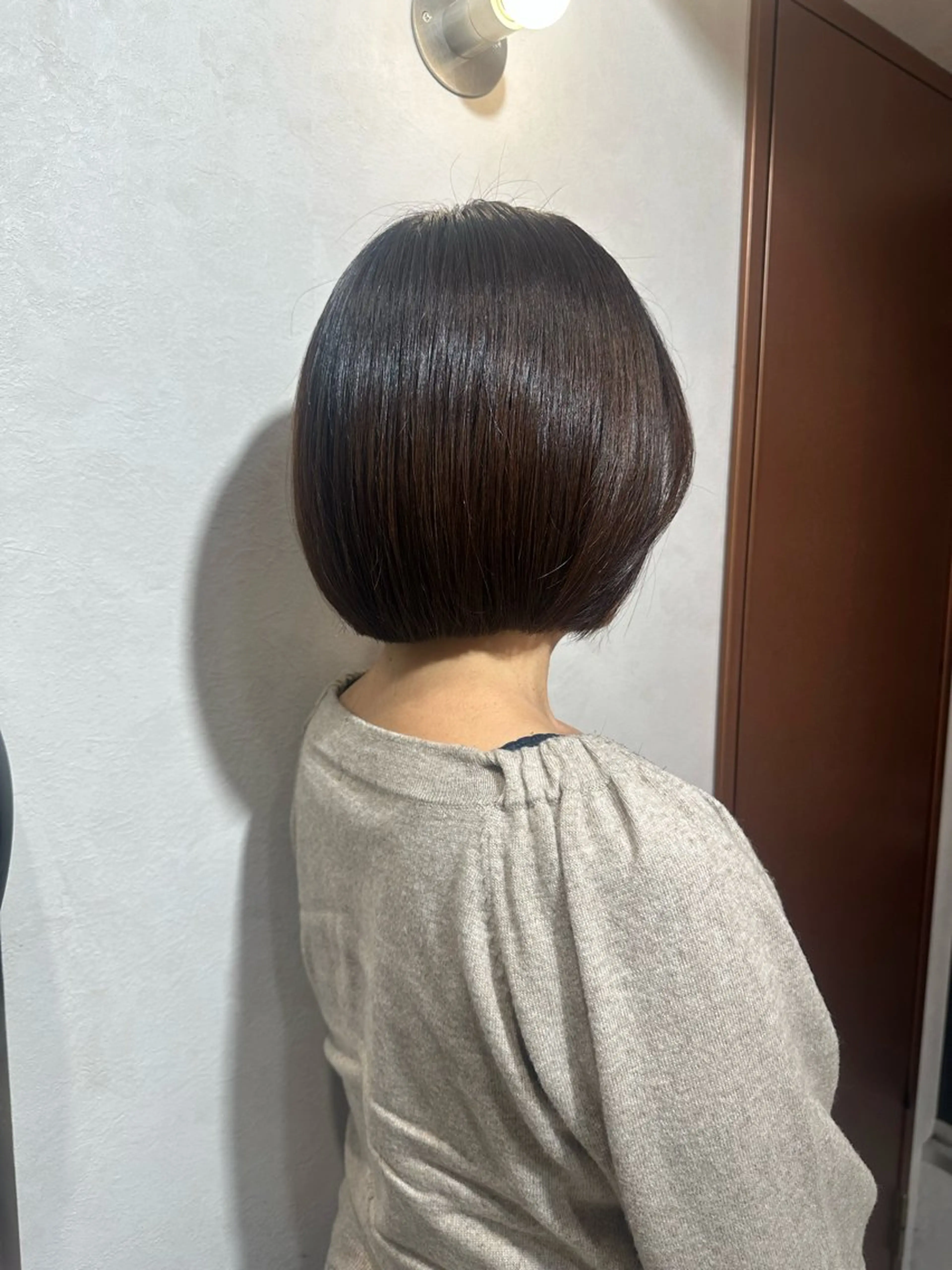 ショート 💚銀座/ボブ /縮毛矯正/芦川💚のヘアスタイル