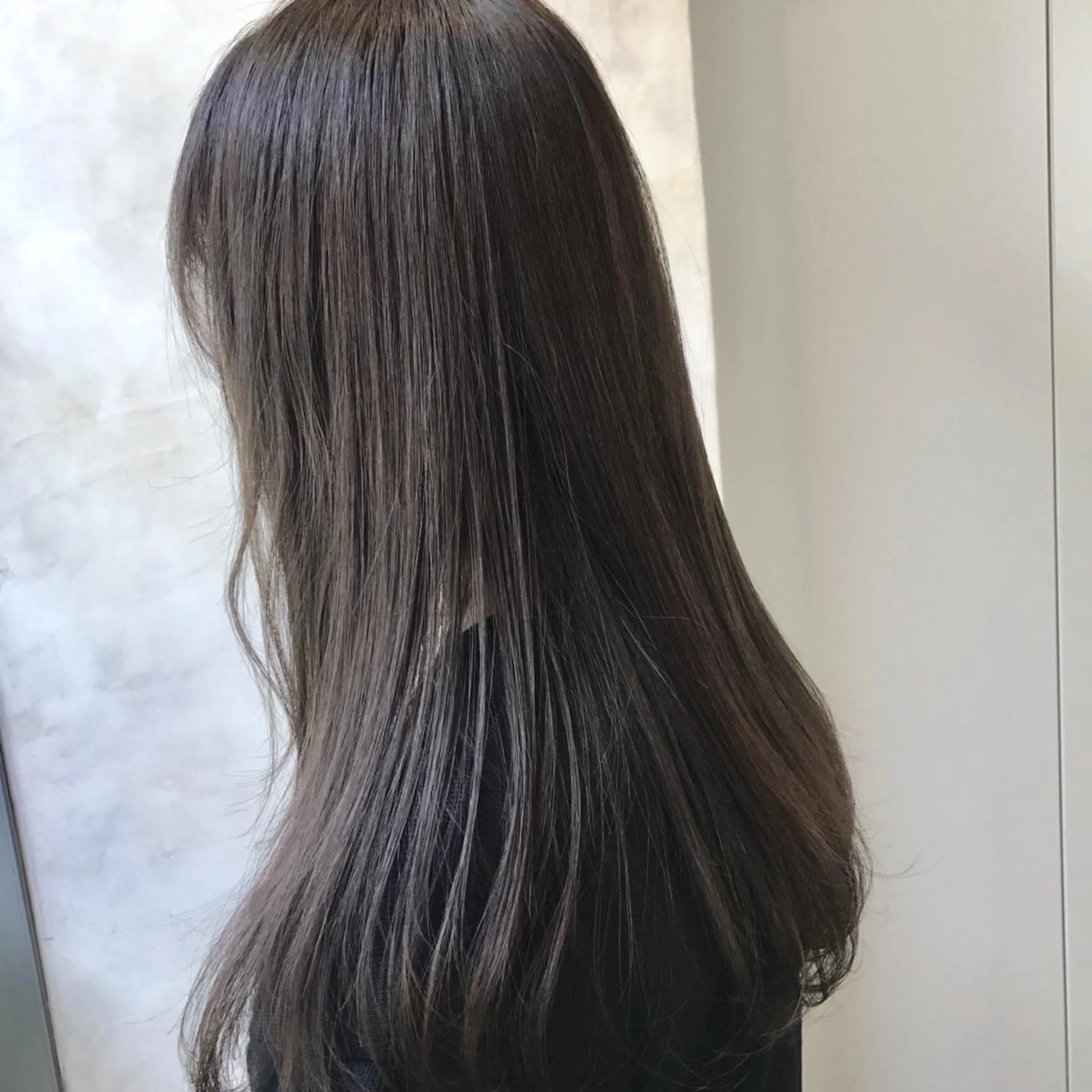 セミロング カラー ハイライトカラー ハイライト クドウレイ fifth渋谷のヘアスタイル