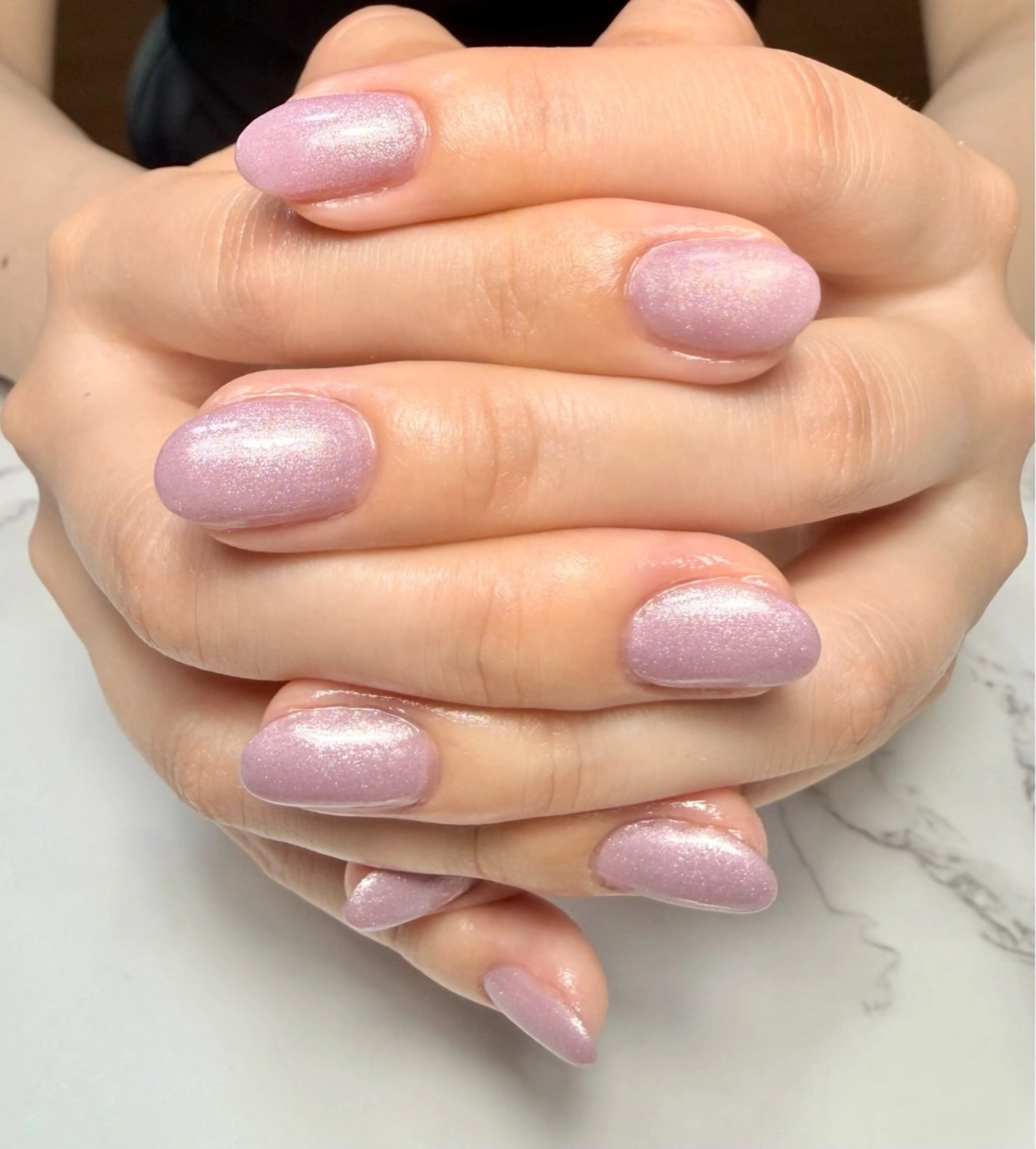 ネイル アートネイル チークネイル フラッシュネイル フラッシュマグ フレンチネイル Mai’s nailのネイルデザイン