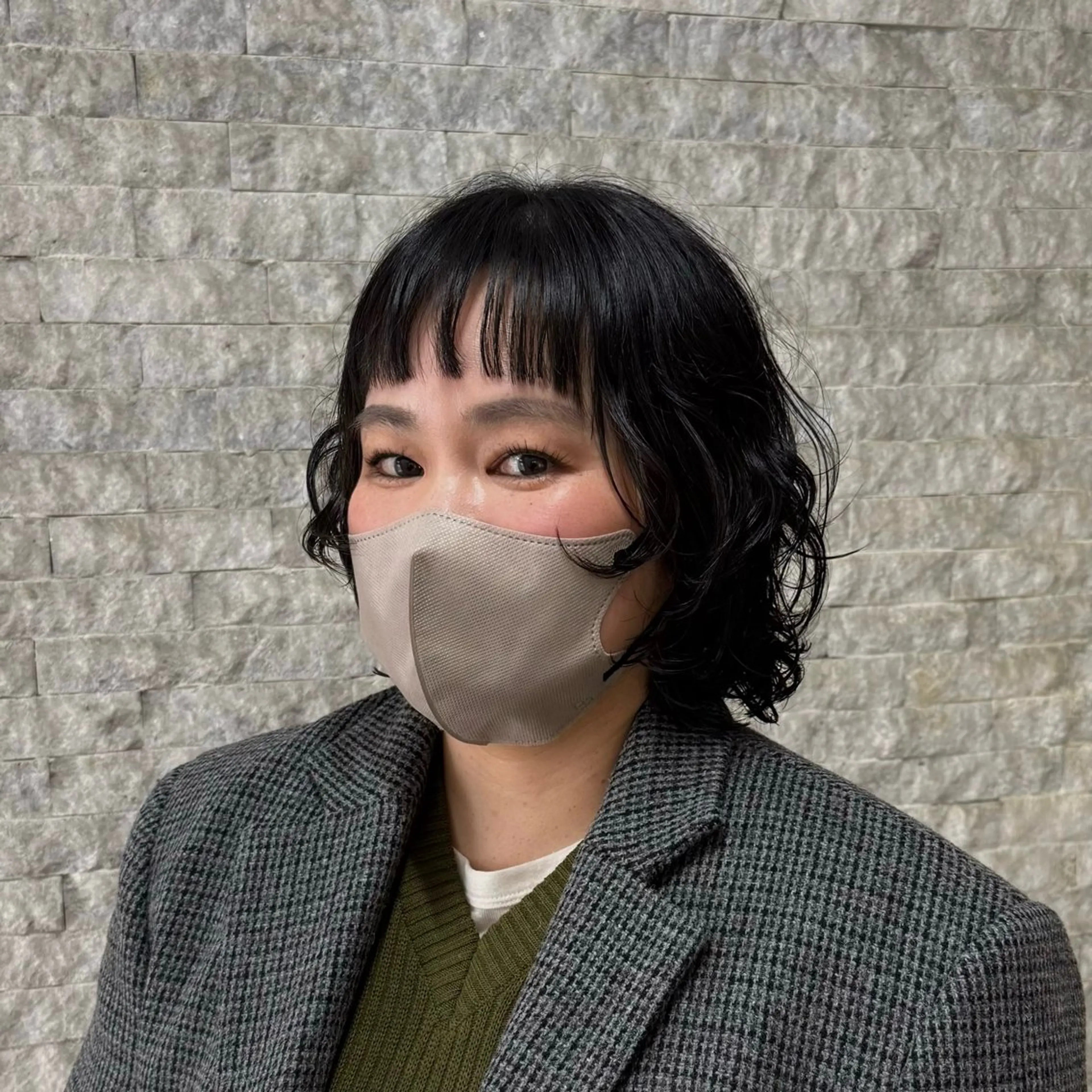 🔘【前髪のみ】前髪カット+ポイントストレートの写真