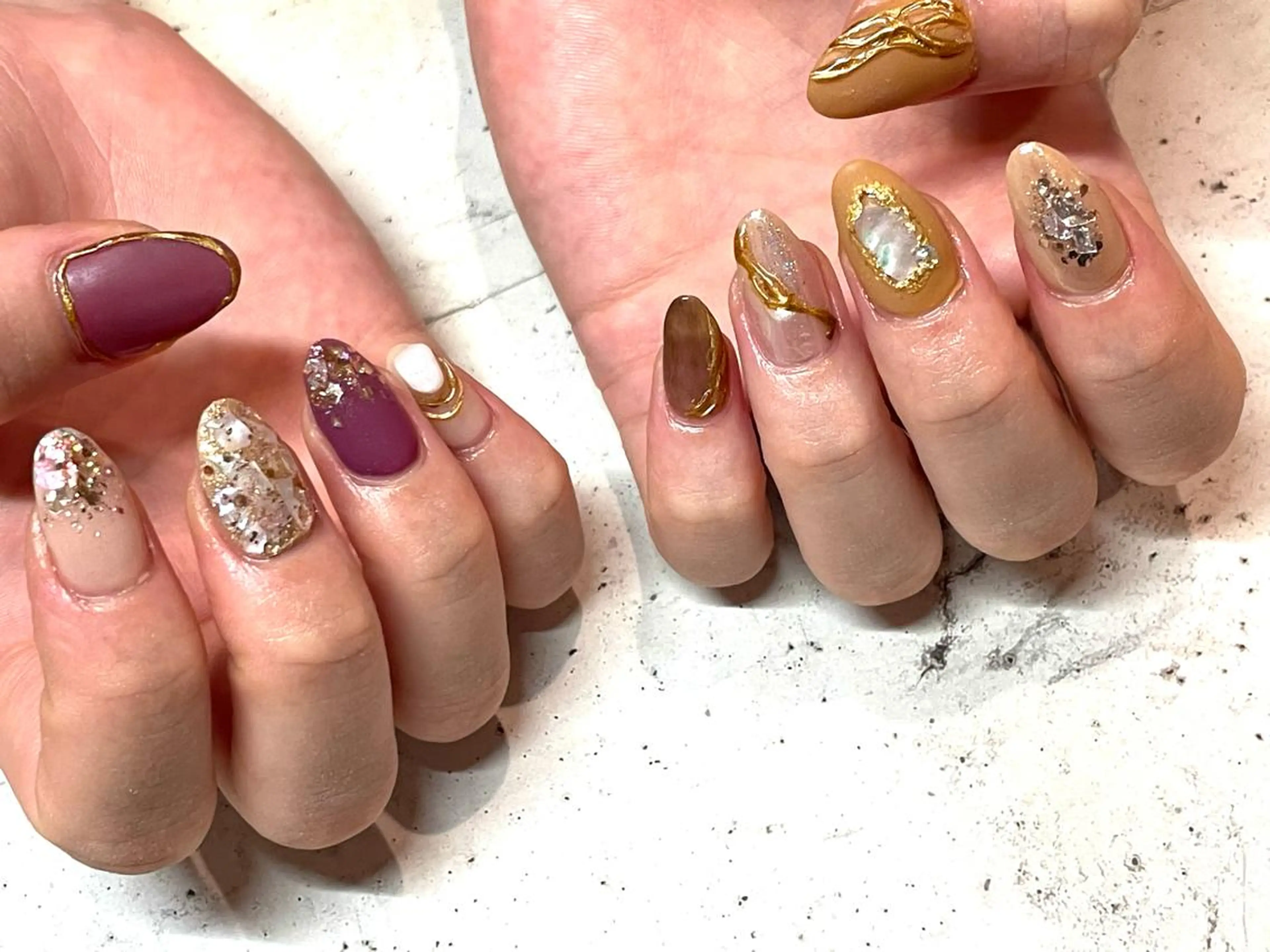 ネイル ハンドネイル nail salon Lumiereのネイルデザイン