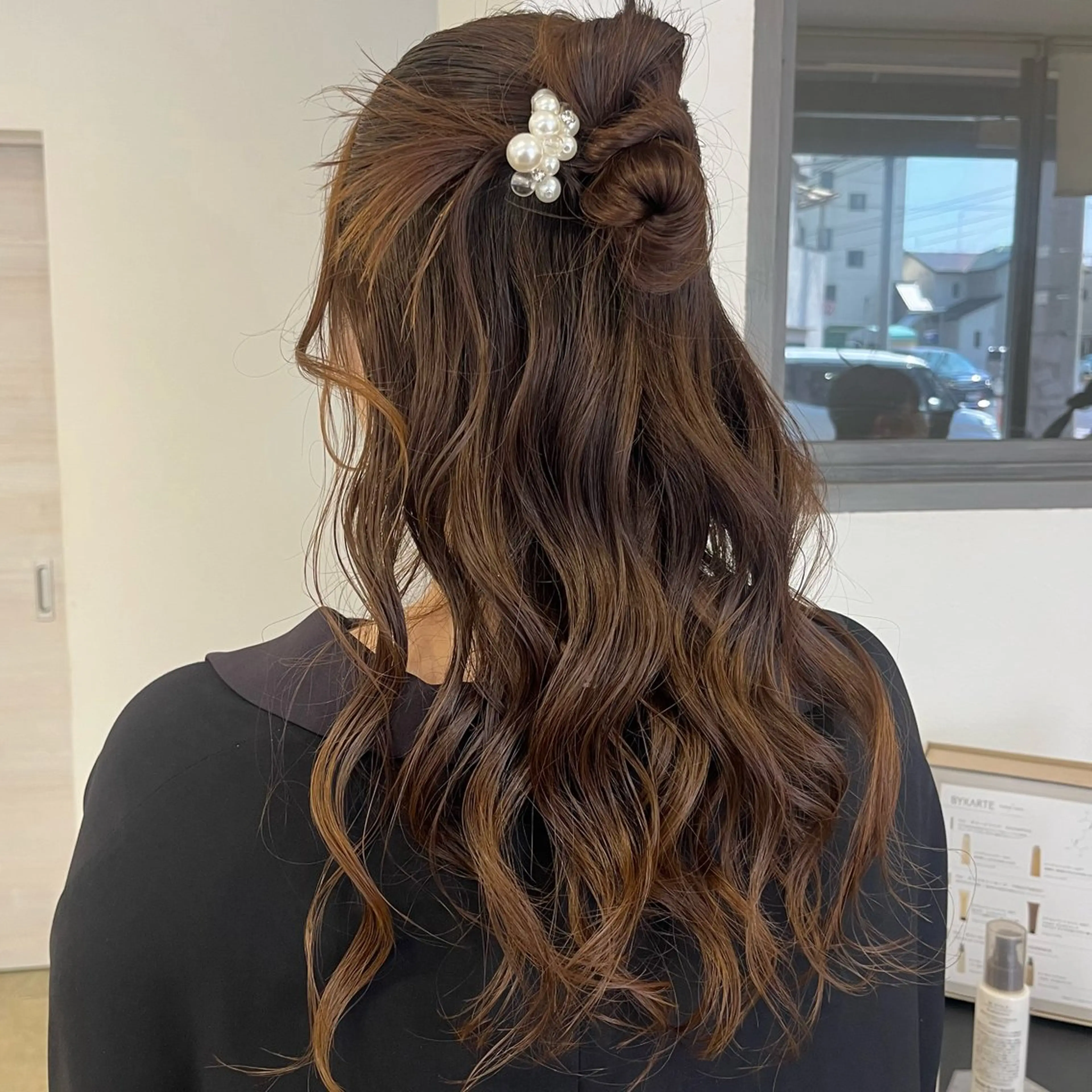 ロング 平居 リサのヘアスタイル