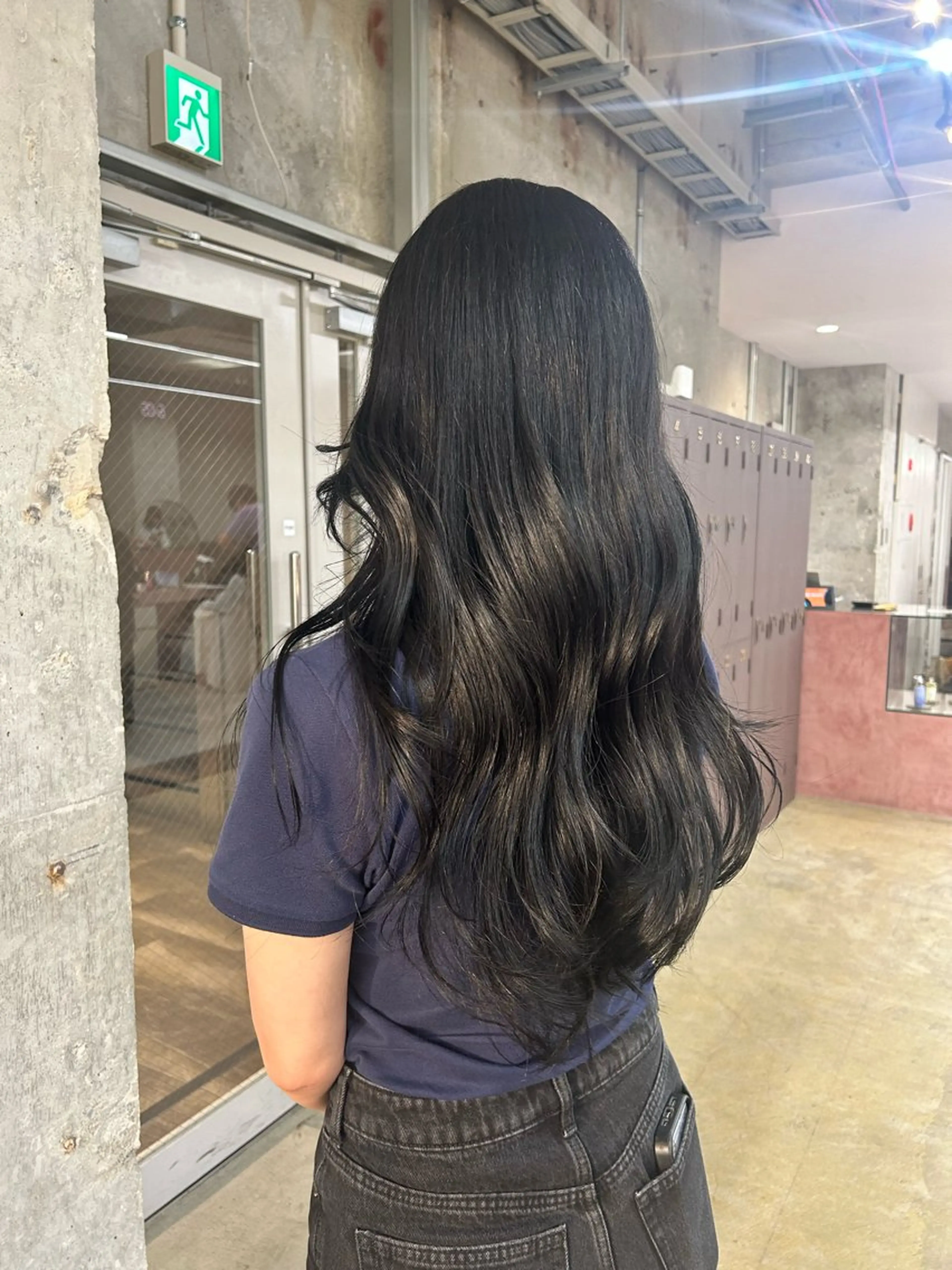 ロング 松井ゆら/ 酸性ストレート/暖色のヘアスタイル