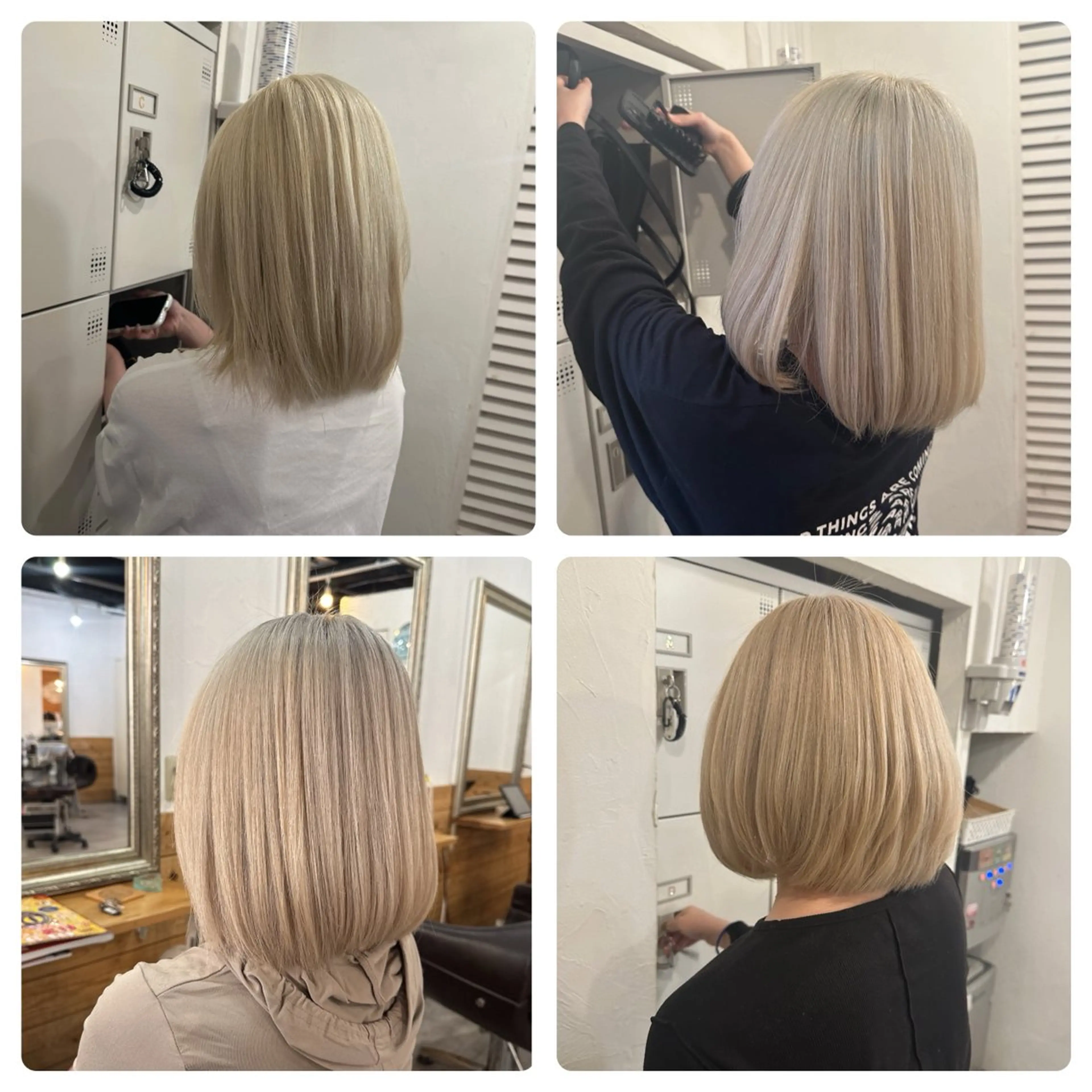 ショート カラー ショートボブ ブリーチ ダブルカラー ボブ ショートヘア ヘアカラー トリートメント 髪質改善＆ブリーチ 伊勢　祐一郎のヘアスタイル