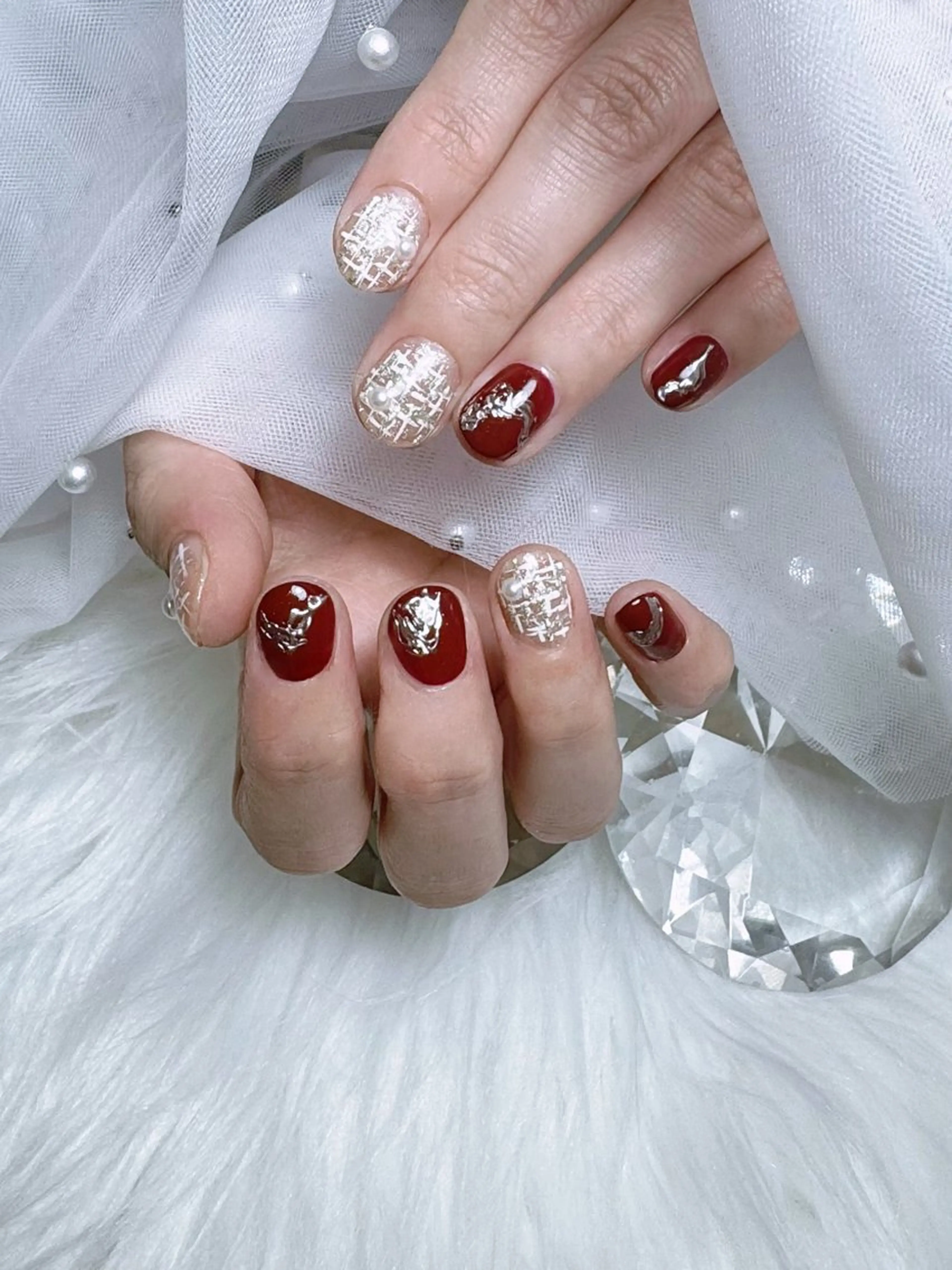 ネイル ハンドネイル BIJOU yuzuのネイルデザイン
