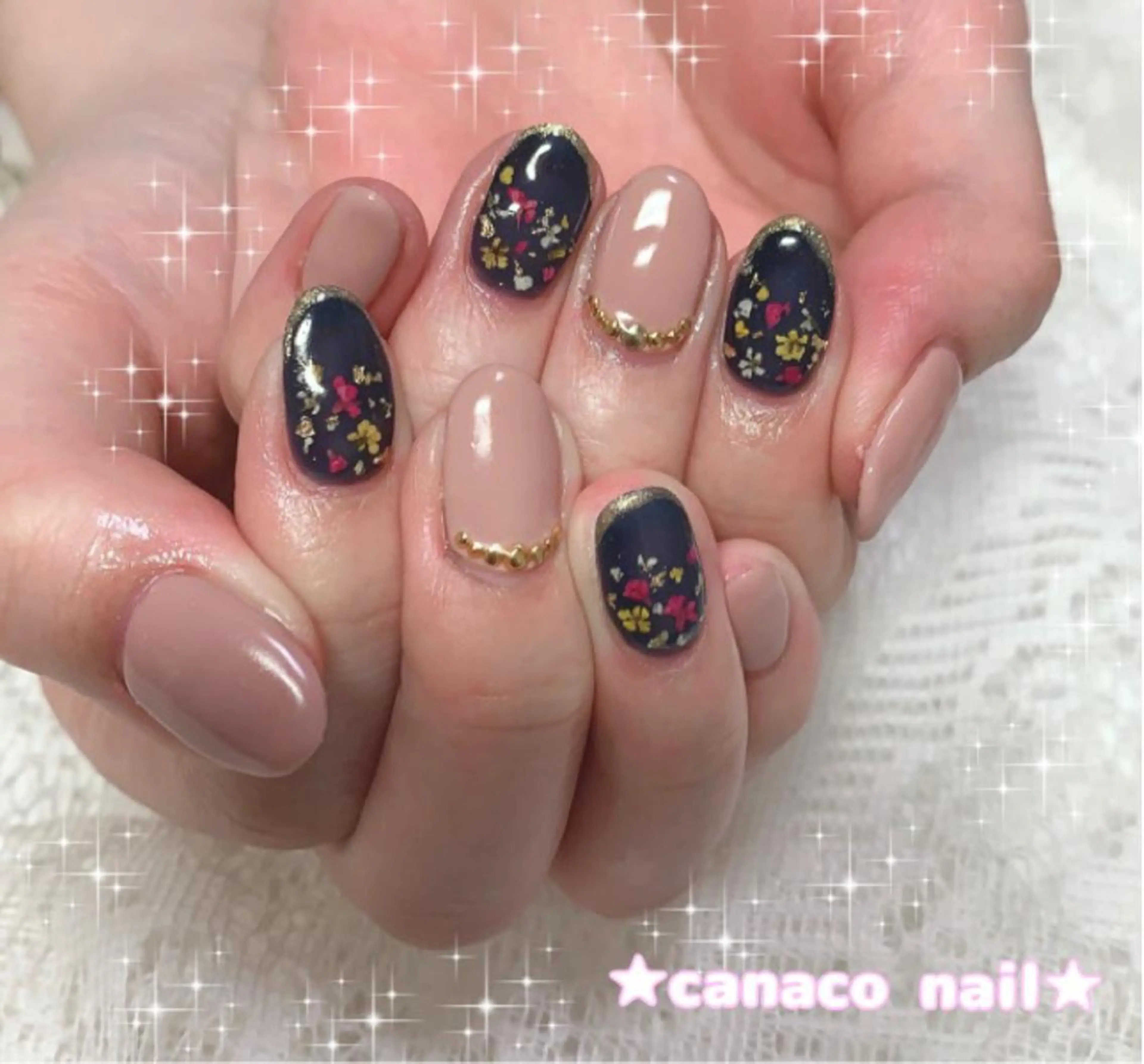 ネイル 桜ネイル フラワーネイル オフィスネイル ハンドネイル ハンドケア ベテランネイル cnc nailのネイルデザイン