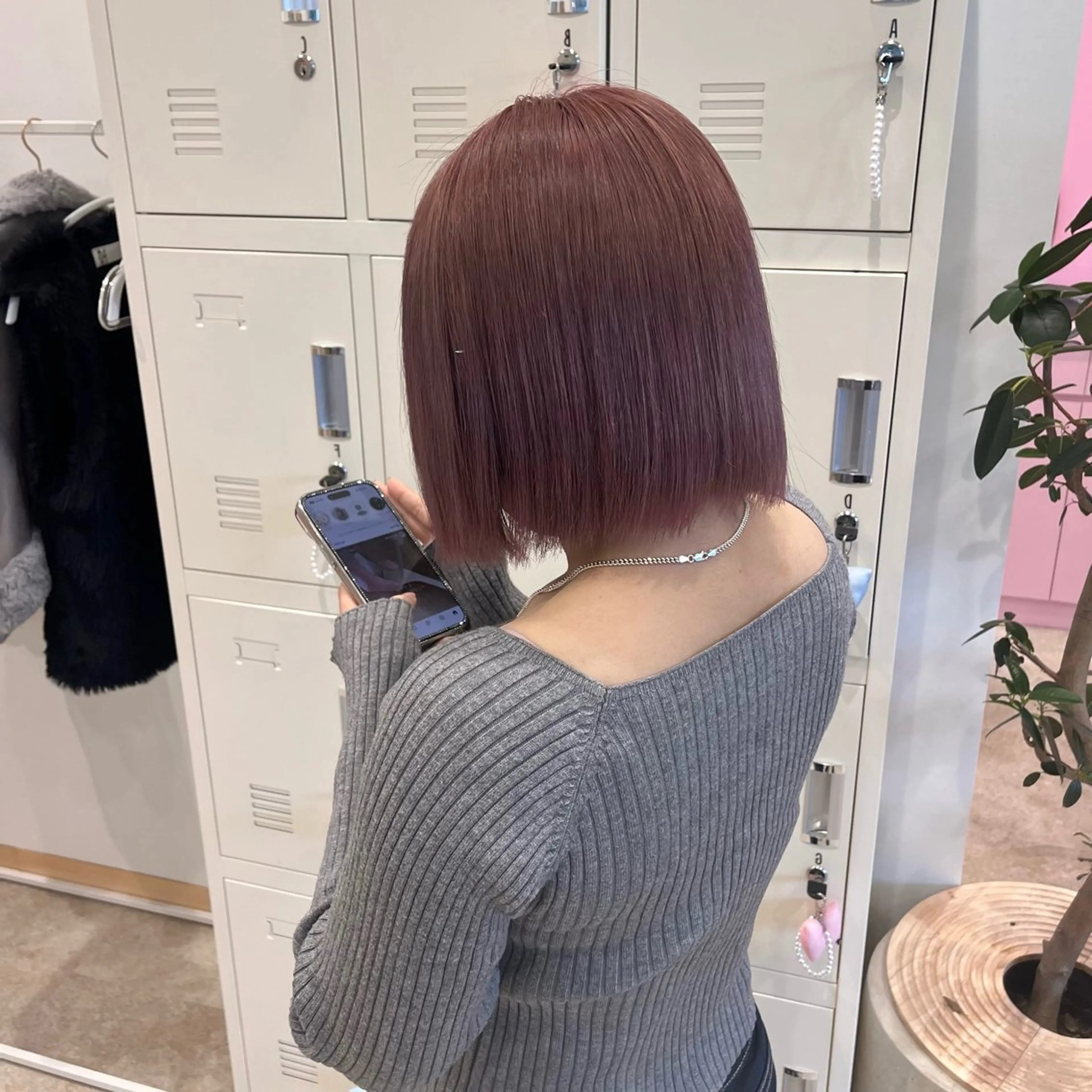 ショート カラー 望愛/レイヤー/ハイ トーン/デザインのヘアスタイル