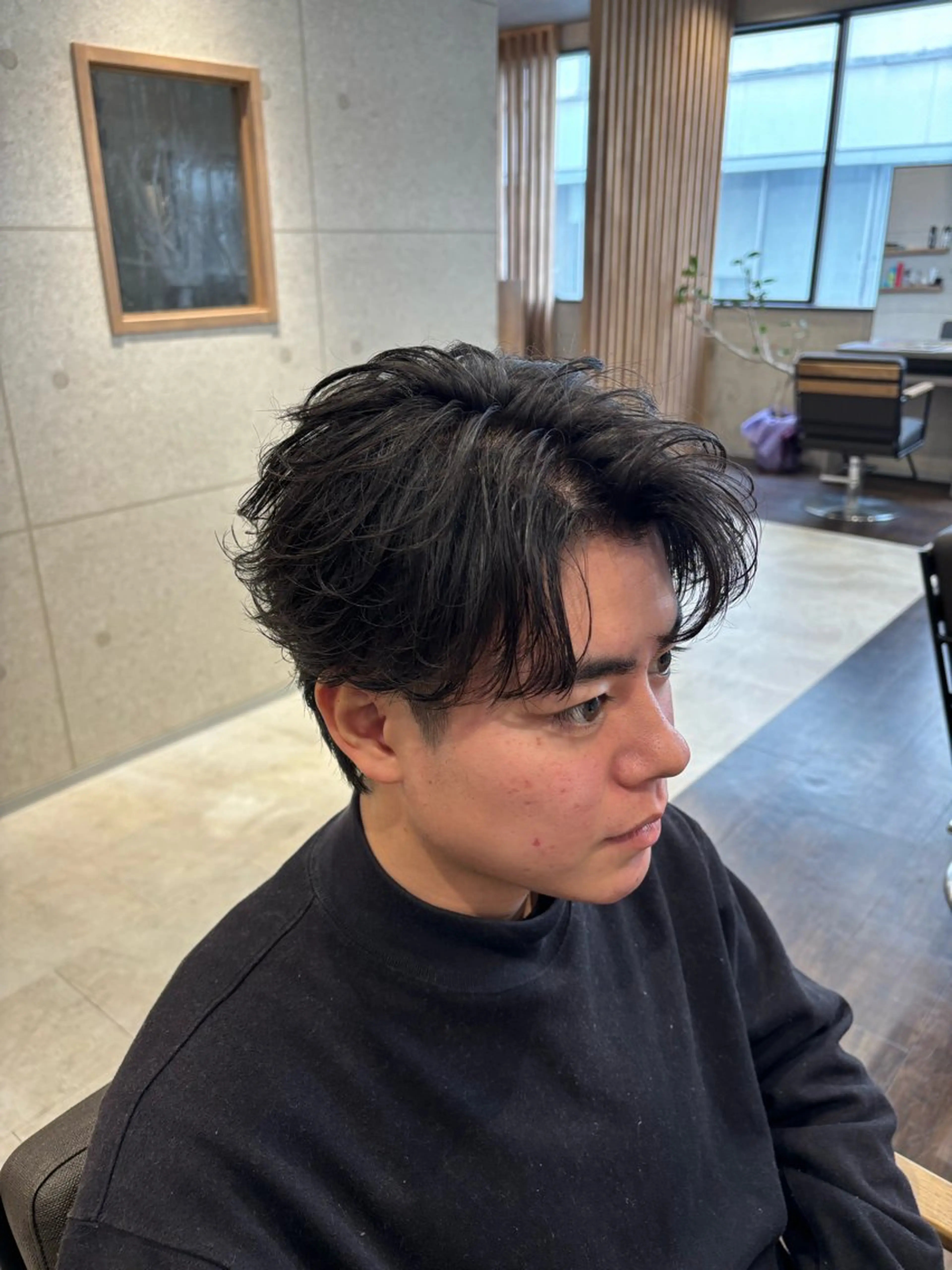 パーマ メンズ フェザーパーマ メンズパーマ 泉　将太/メンズ特化 /メンズパーマのヘアスタイル