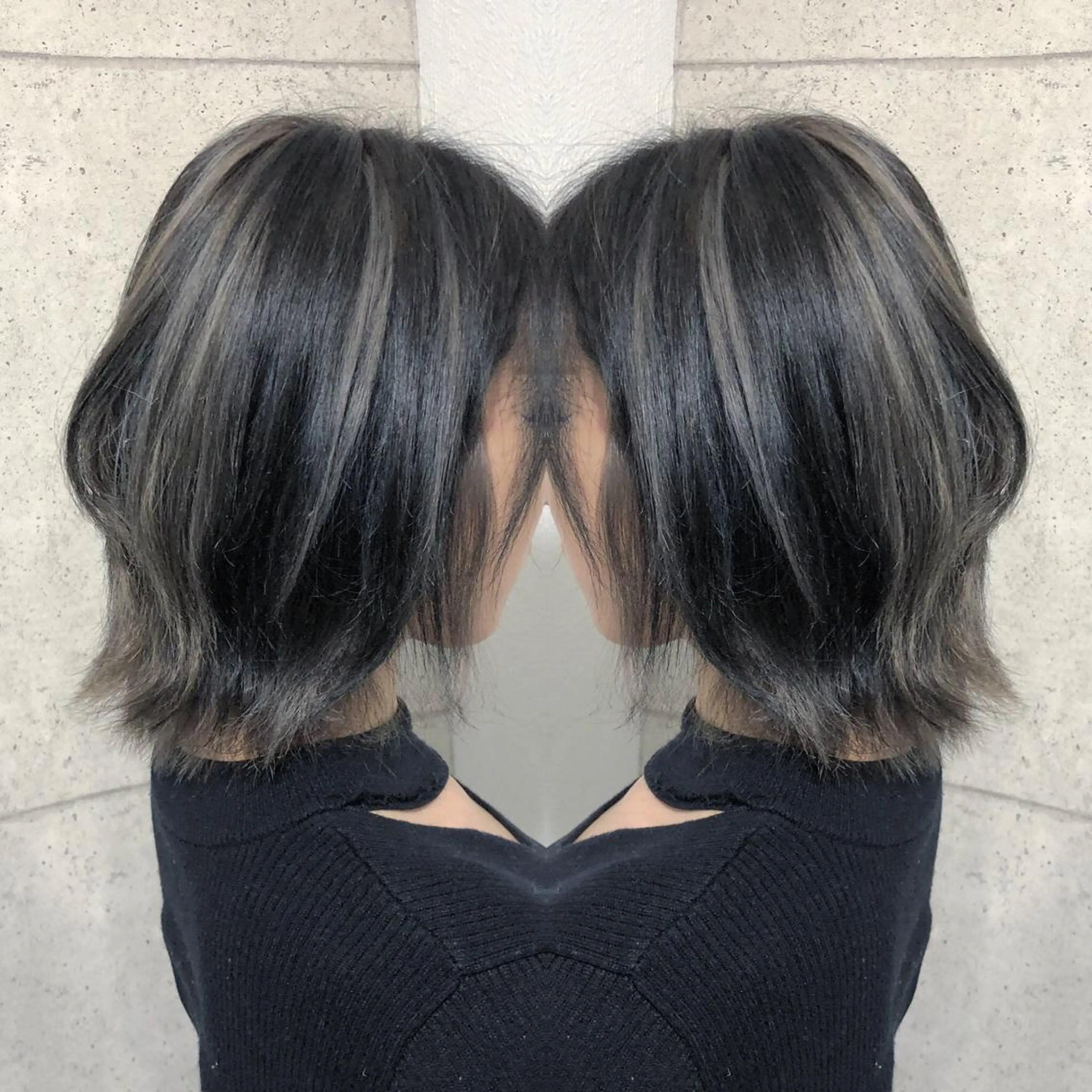 ミディアム カラー 1日1名様限定 予約可能のヘアスタイル