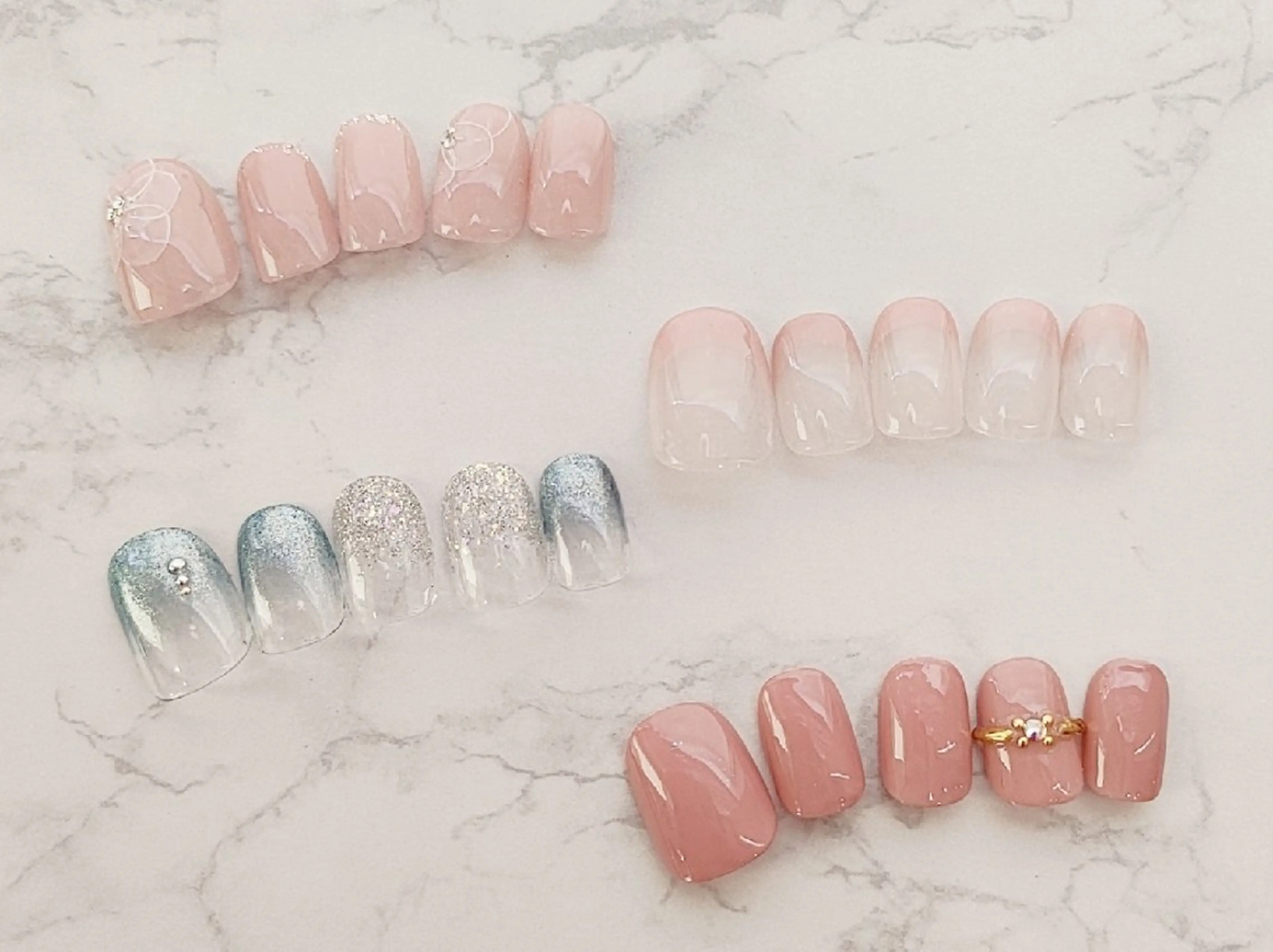 ネイル シンプルネイル douceknail所属・本厚木南口 徒歩3分のネイルデザイン