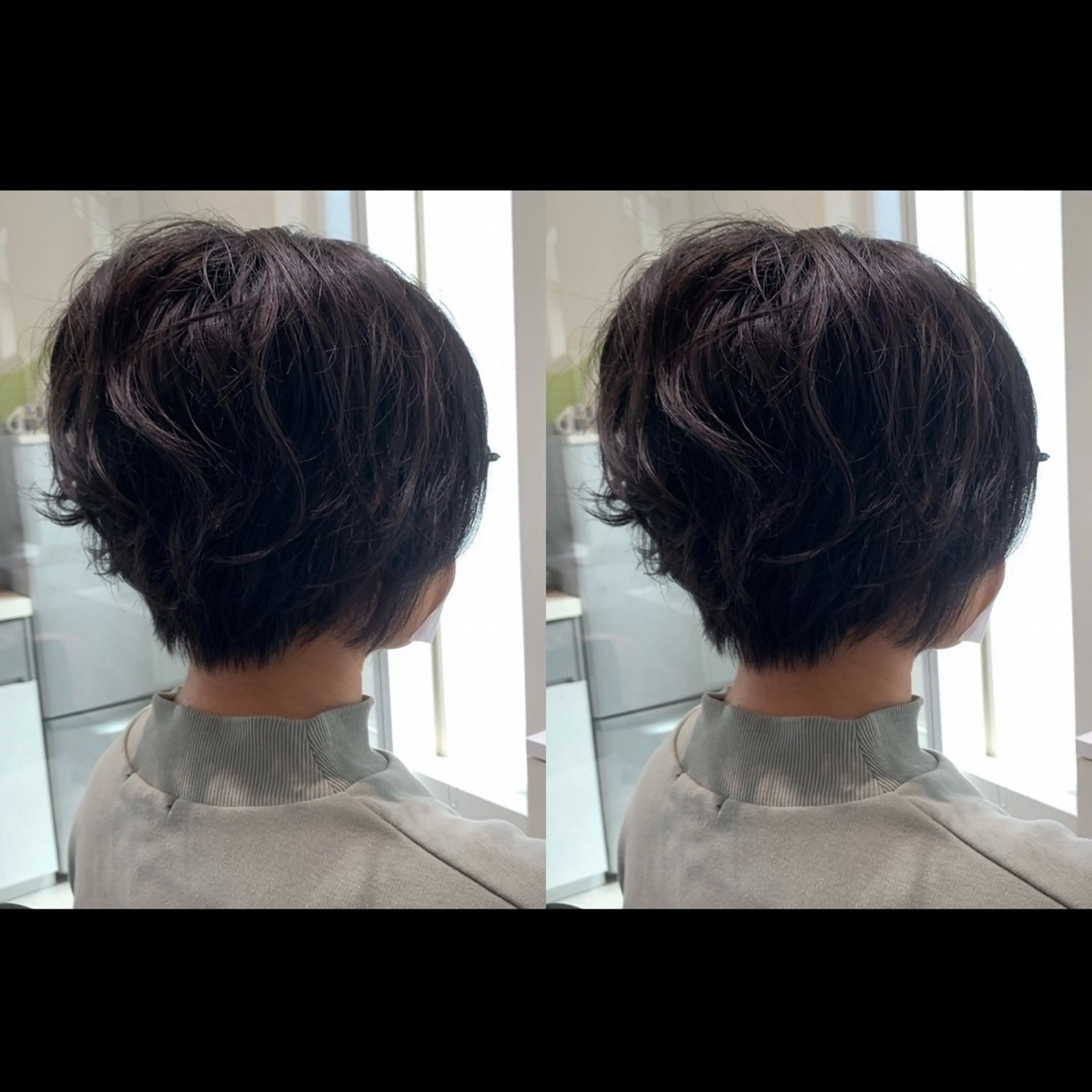 ショート パーマ ショートボブ ボブ ショートヘア カットスタジオケン所属・【20時〜22時】 KENのヘアスタイル